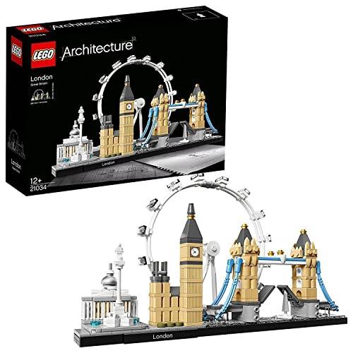 Image of LEGO 21034 Architecture London Skyline  con London Eye  Big Ben e Tower Bridge