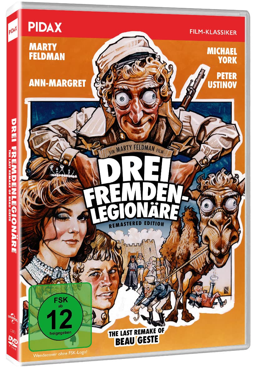 Drei Fremdenlegionäre - Remastered Edition DVD Marty Feldman, Peter Ustinov