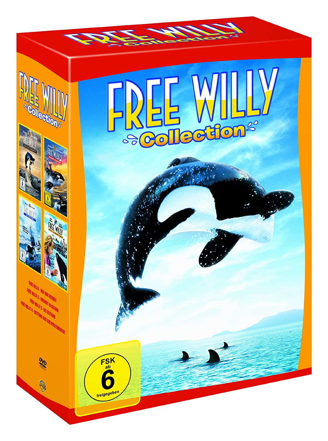 Free Willy Collection 1 + 2 + 3 + 4