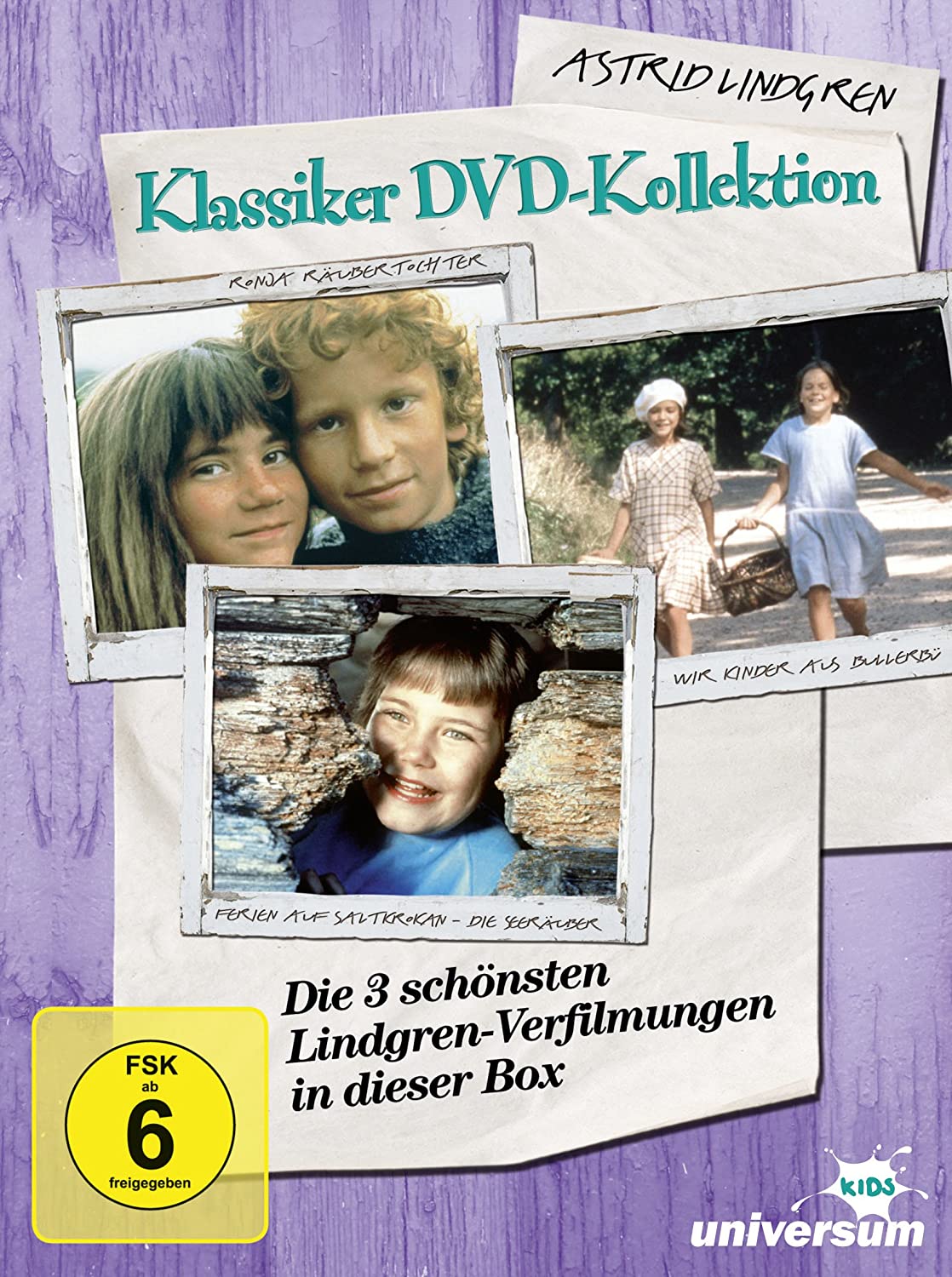 Astrid Lindgren: Klassiker Kollektion -  3 Filme