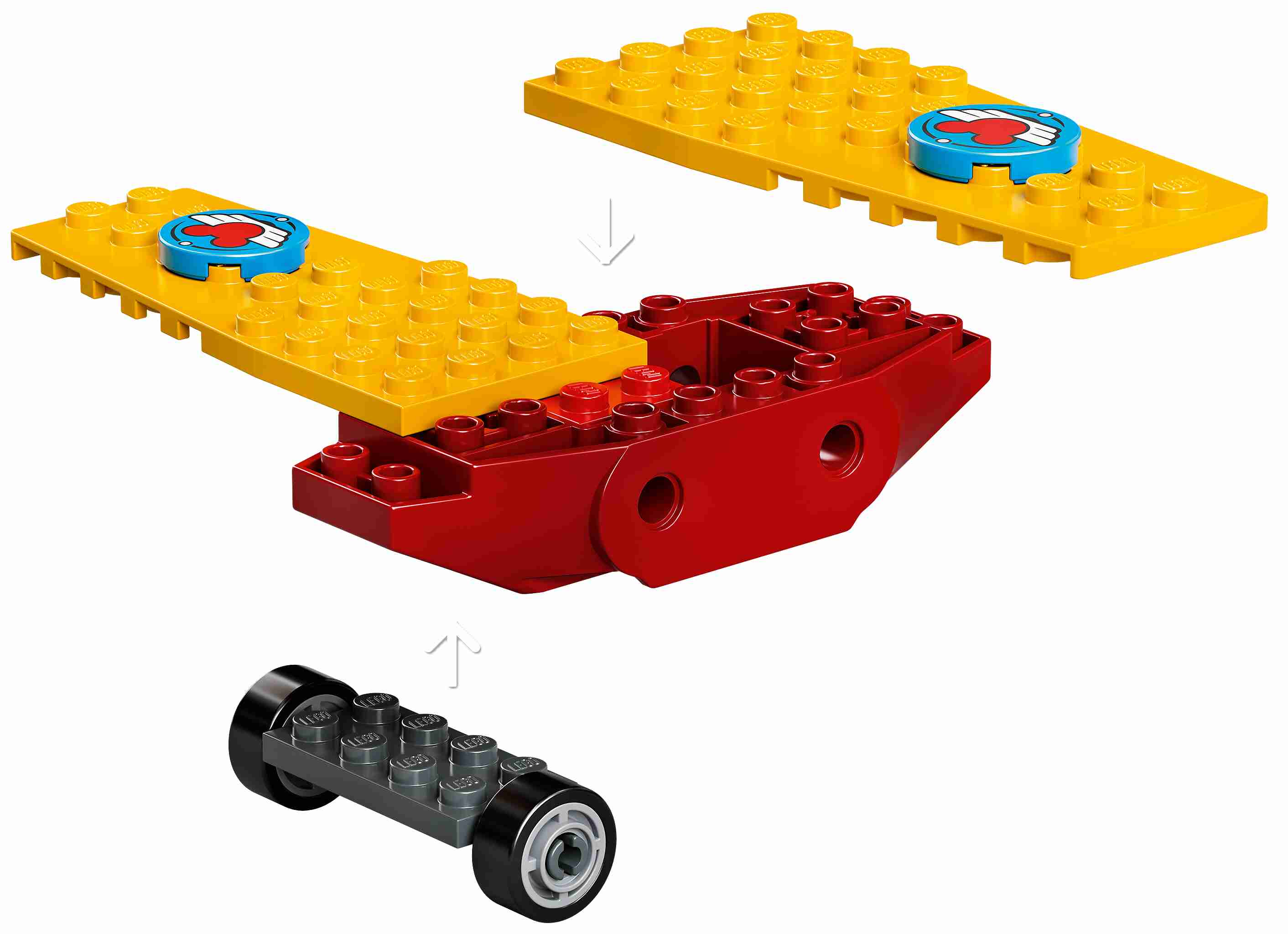 LEGO 10772 Mickey and Friends Mickys Propellerflugzeug, Micky Maus Flugzeug