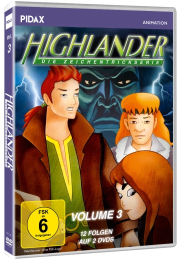 Highlander - Die Zeichentrickserie, Vol. 3 [DVD]