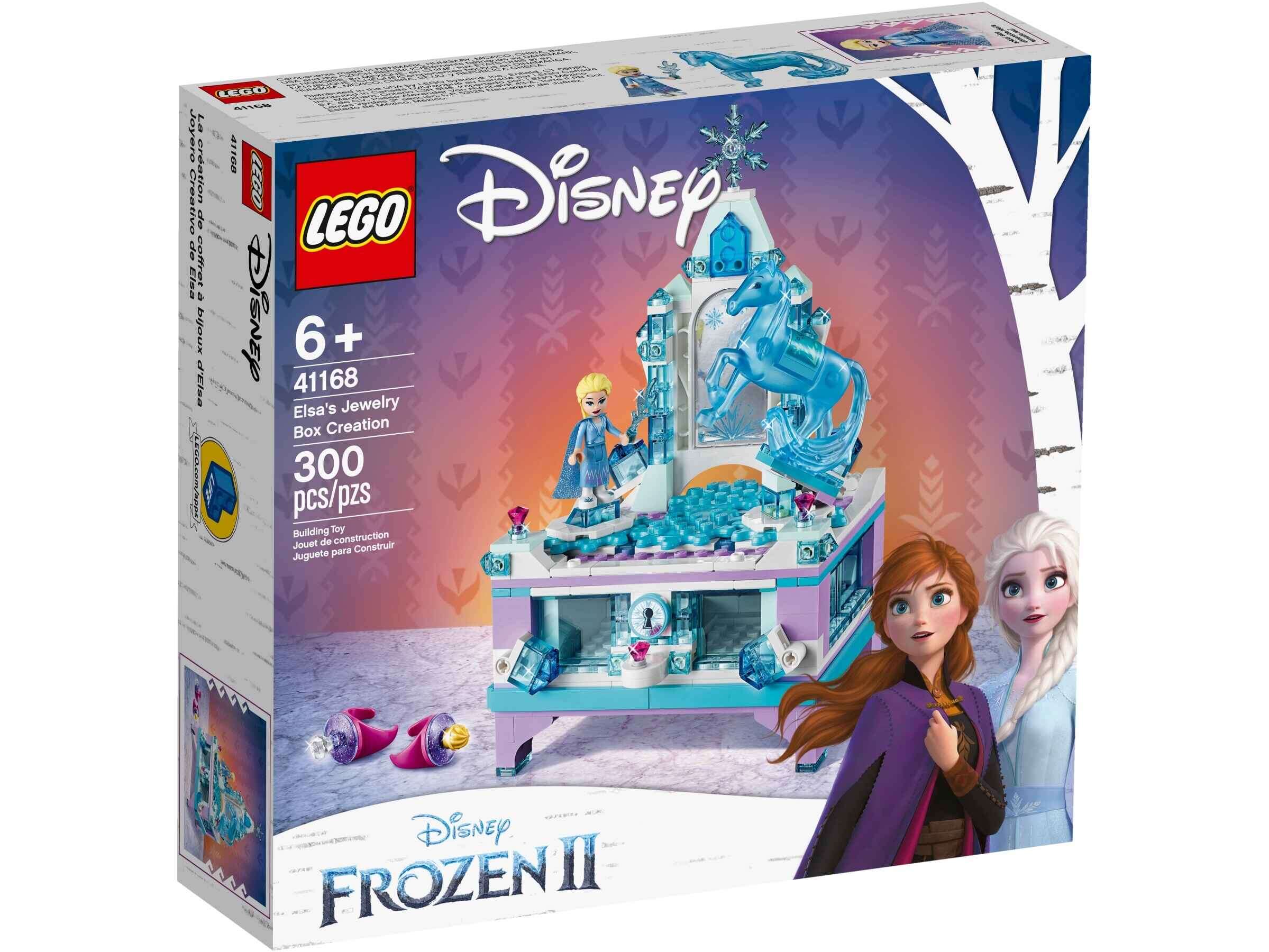 LEGO 41168 Disney Frozen Elsa Schmuckkästchen, Elsa, Nokk, 2 Ringe
