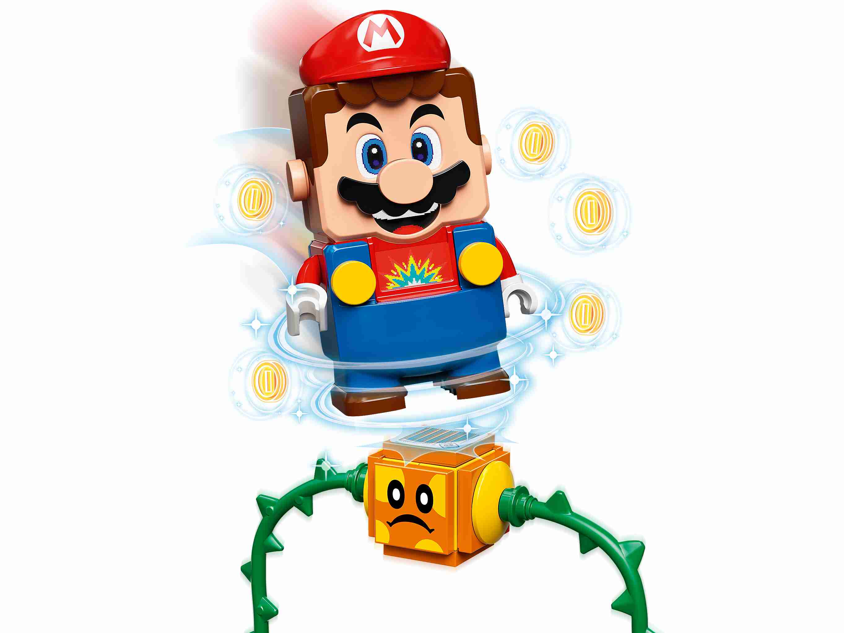 LEGO 71381 Super Mario Begegnung mit dem Kettenhund – Erweiterungsset mit Häcki 