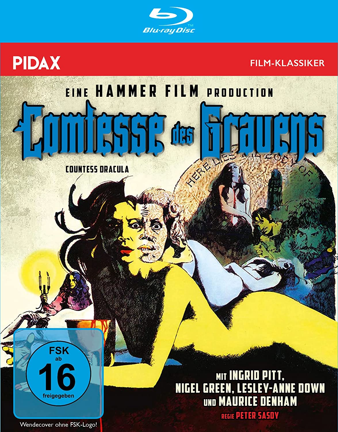 Comtesse des Grauens (Countess Dracula) / Kultiger Horrorfilm