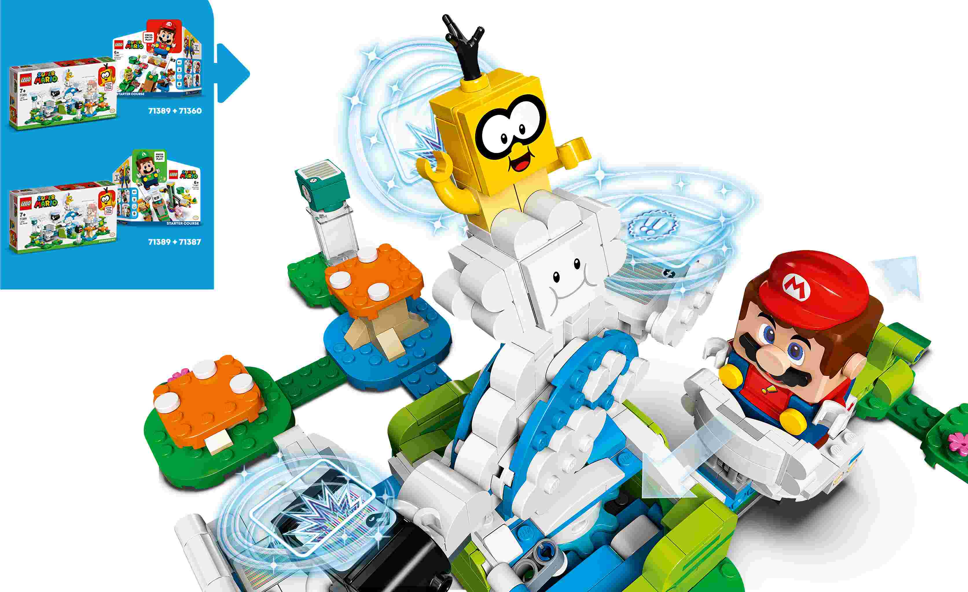 LEGO 71389 Super Mario Lakitus Wolkenwelt – Erweiterungsset