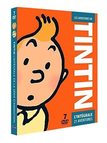 Coffret intégrale les aventures de tintin, la serie d'animation