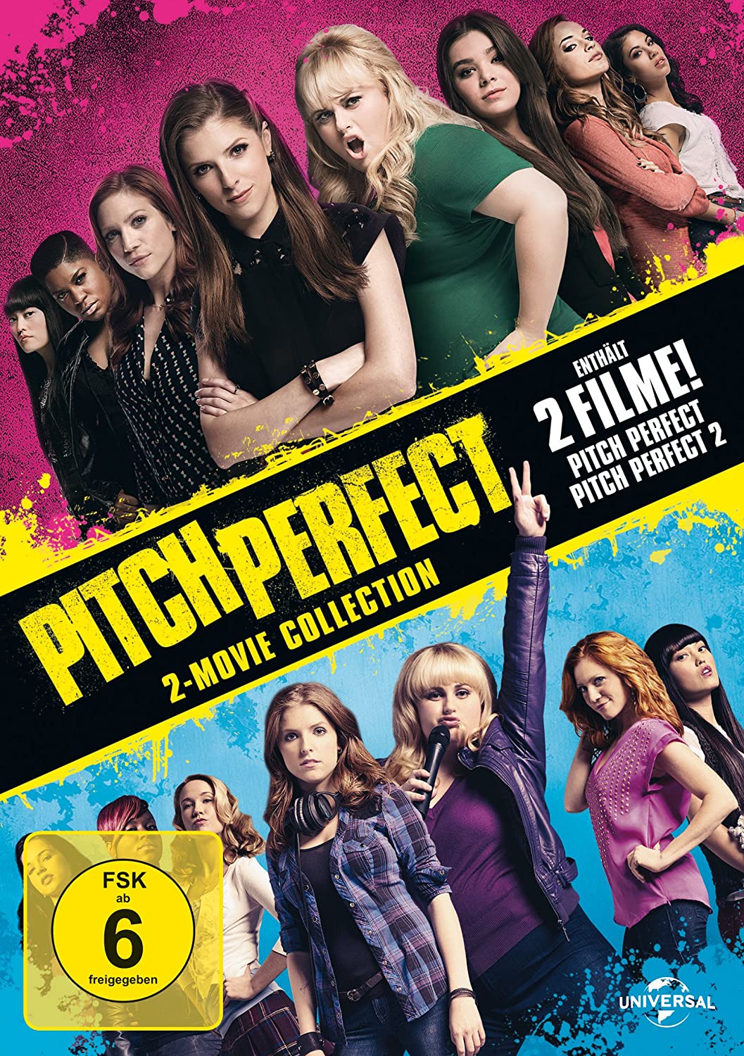Pitch Perfect 1 + 2 Set 2-Movie Collection