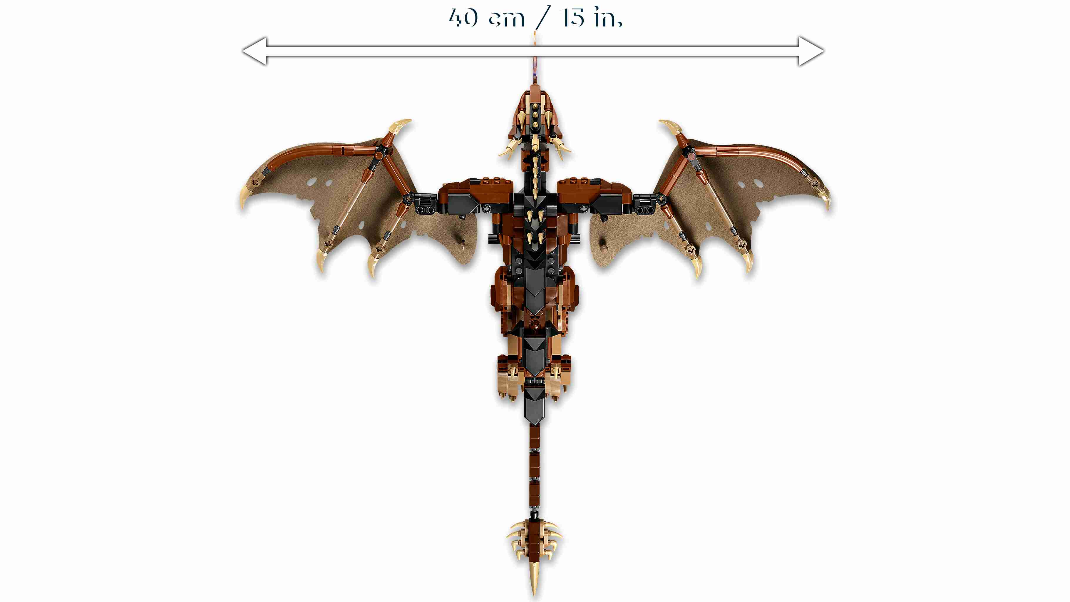 LEGO 76406 Harry Potter Ungarischer Hornschwanz, Drachen aus der Wizarding World