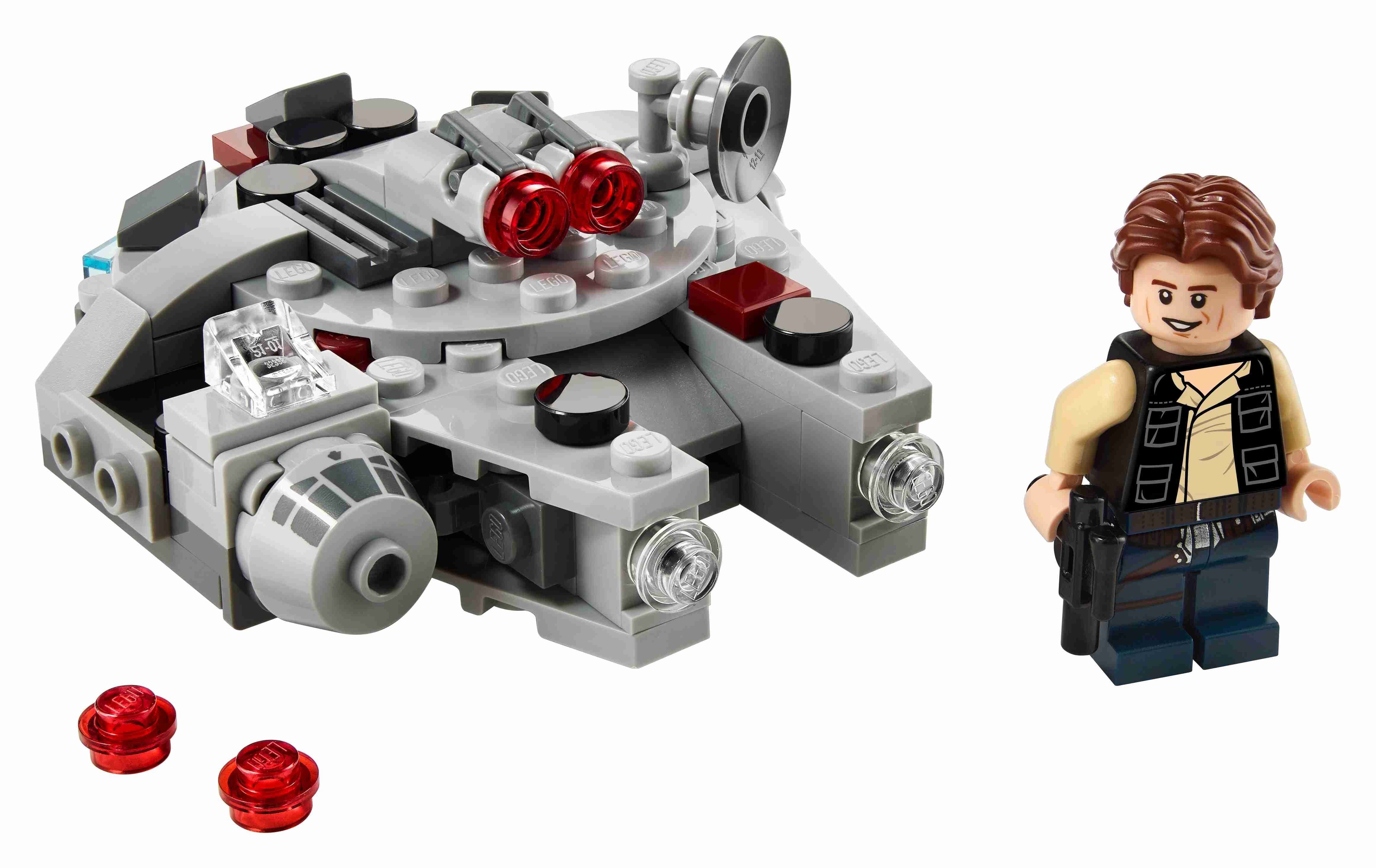 LEGO 75295 Star Wars Millennium Falcon Microfighter Spielzeug Han Solo Minifigur