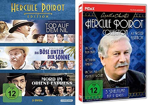 Agatha Christie: Hercule Poirot Collection/Edition-6 spannende Spielfilme im Set