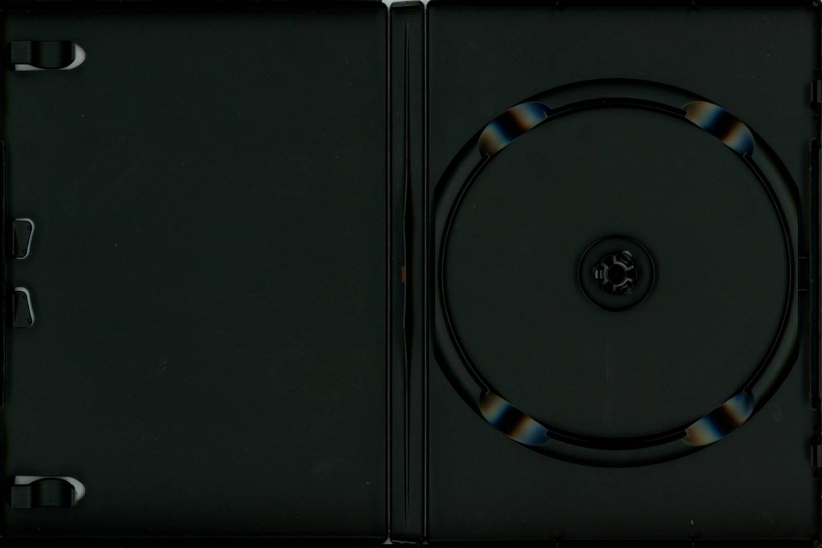 DVD Box, Hülle, Leerhülle, Variante 1, 1-fach, 190 x 135 x 14 mm ,  schwarz