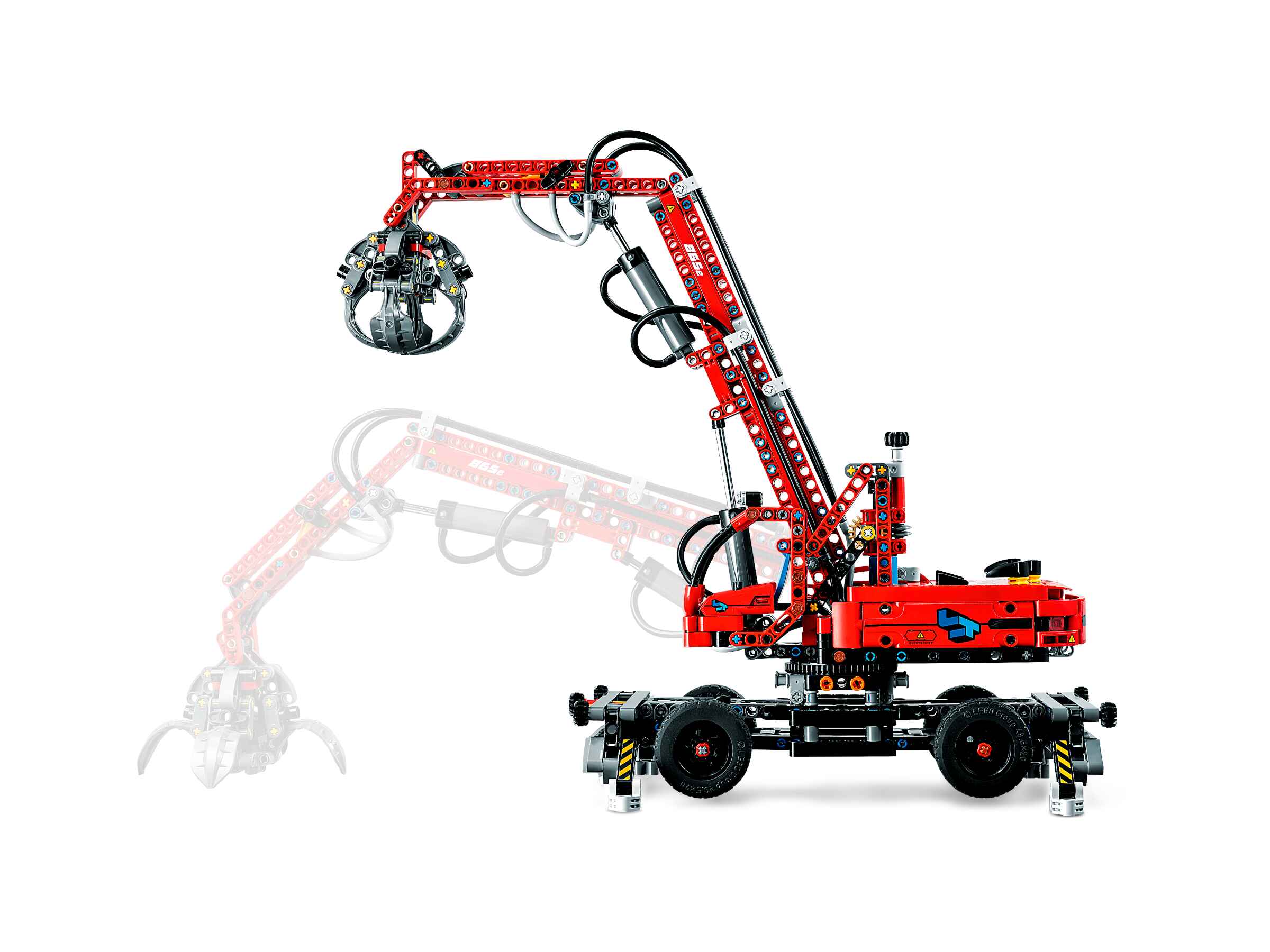 LEGO 42144 Technic Umschlagbagger Modell, Mechanisches Spielzeug Set