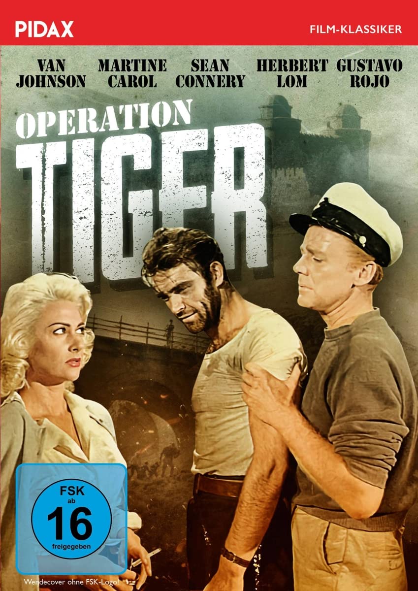 Operation Tiger / Spannender Abenteuerfilm mit Starbesetzung