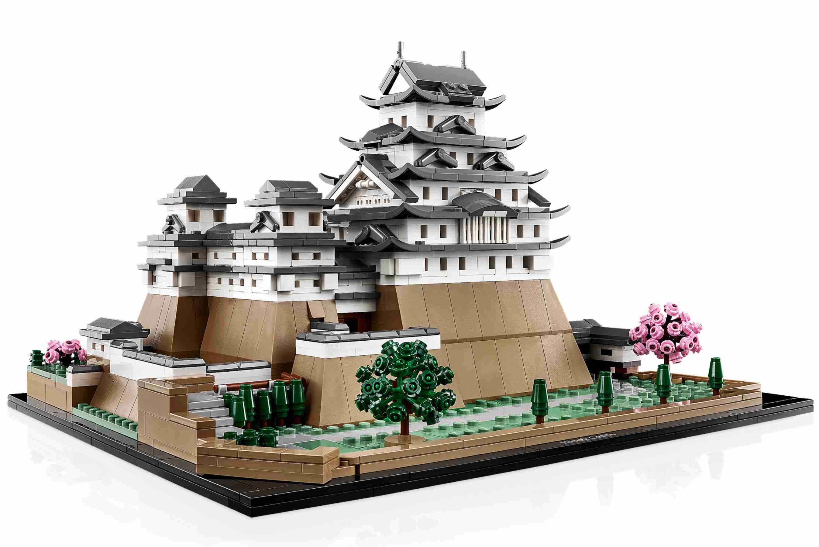 LEGO 21060 Architecture Burg Himeji, authentische Details