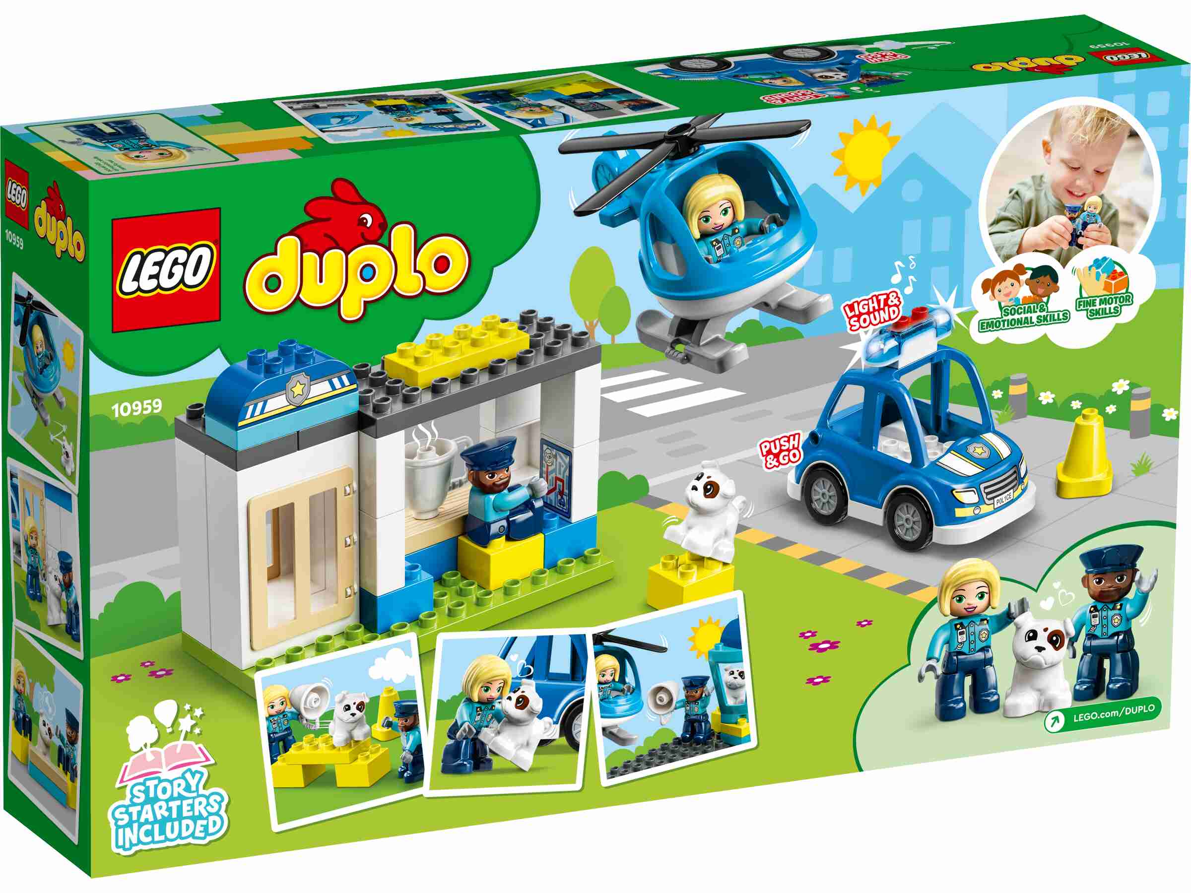 LEGO 10959 DUPLO Polizeistation mit Hubschrauber