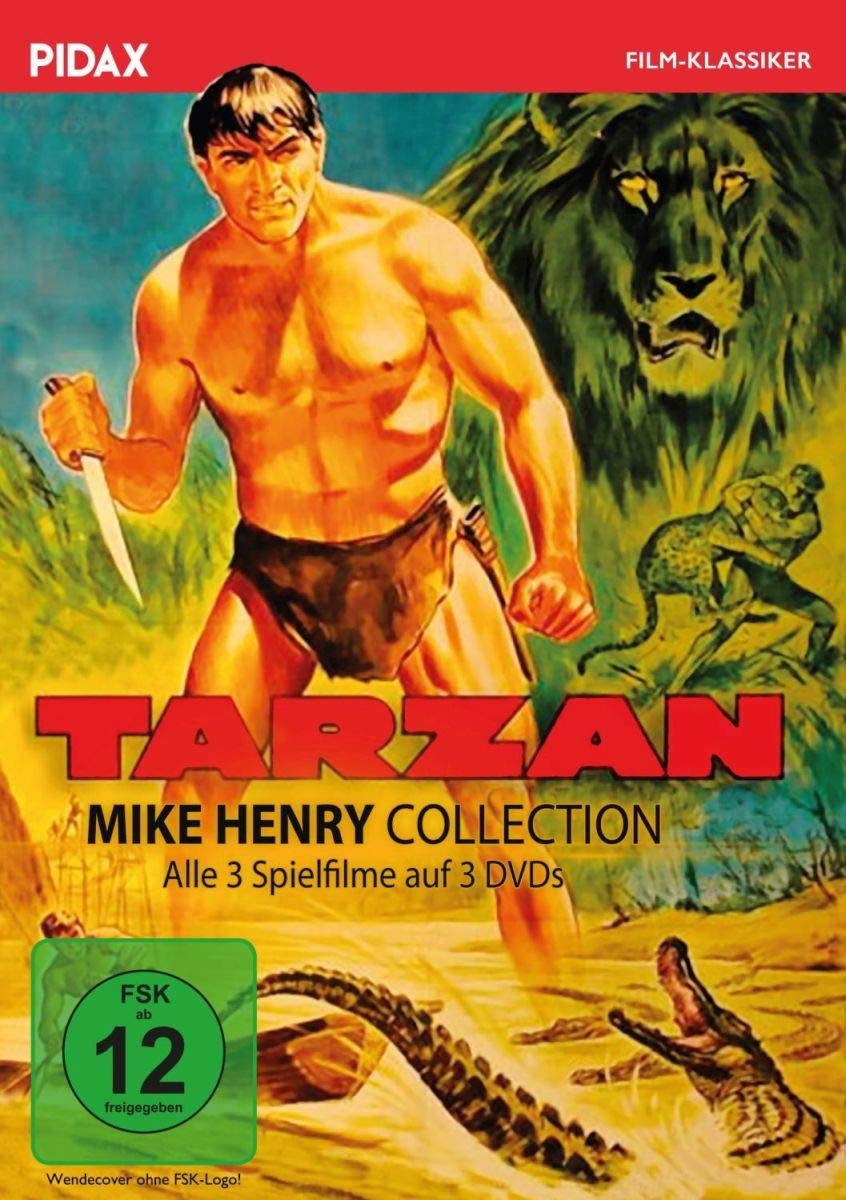 Tarzan - Mike Henry Collection -  Alle 3 Tarzan-Abenteuer