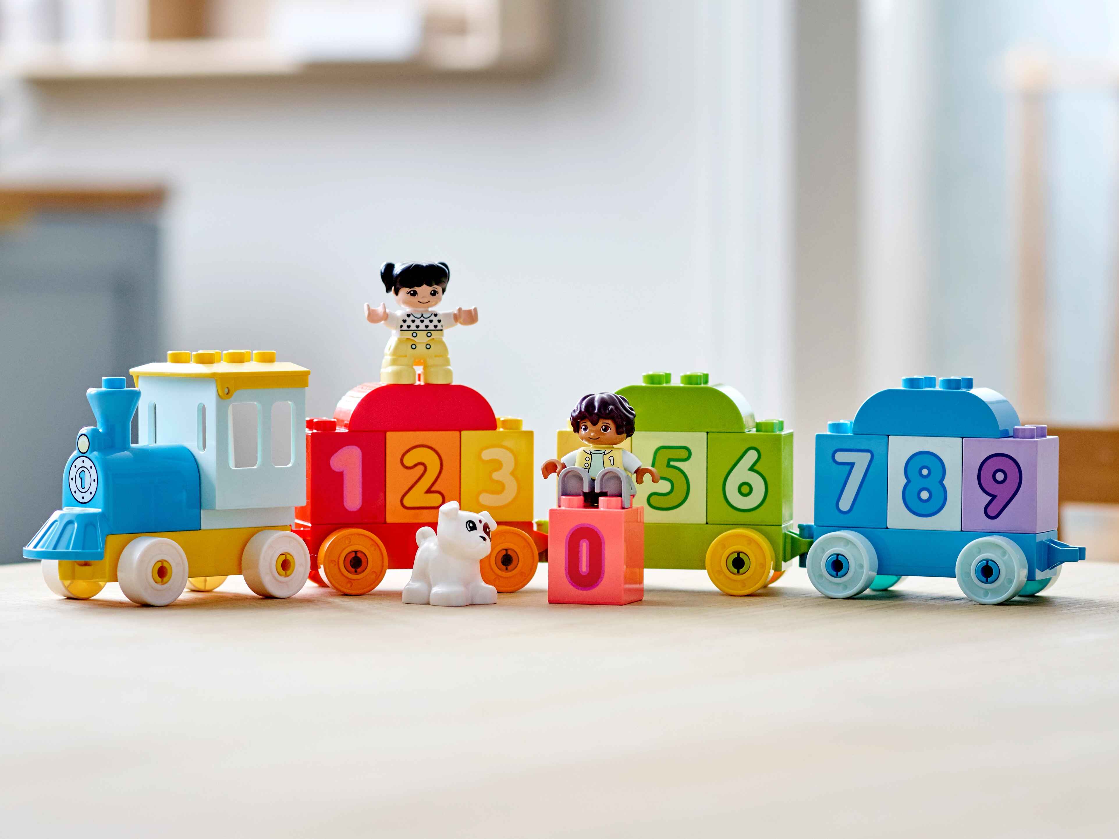 LEGO 10954 DUPLO Zahlenzug - Zählen Lernen, Zug Spielzeug, Lernspielzeug