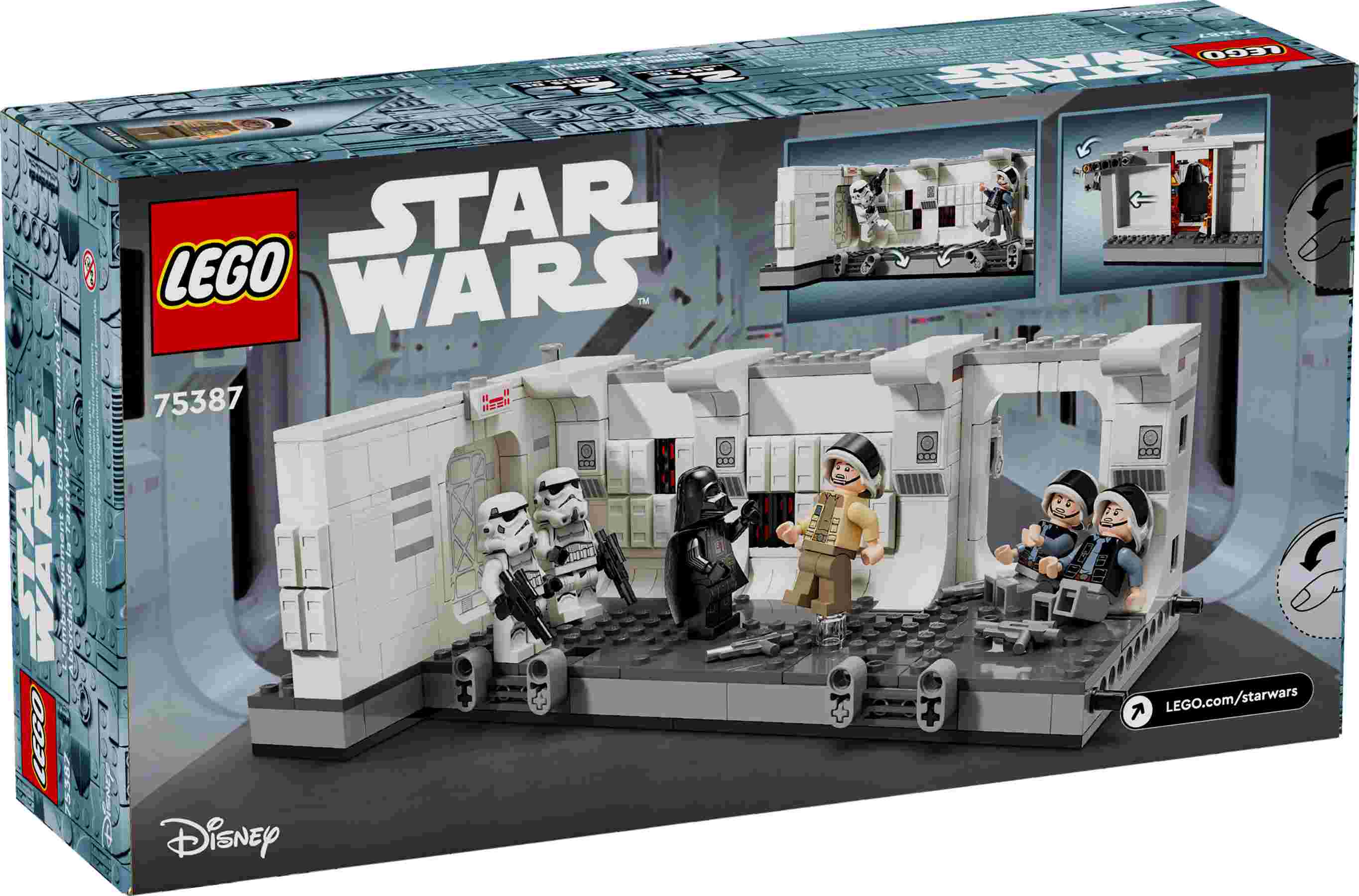 LEGO 75387 Star Wars Das Entern der Tantive IV, 7 Minifiguren, Jubiläum