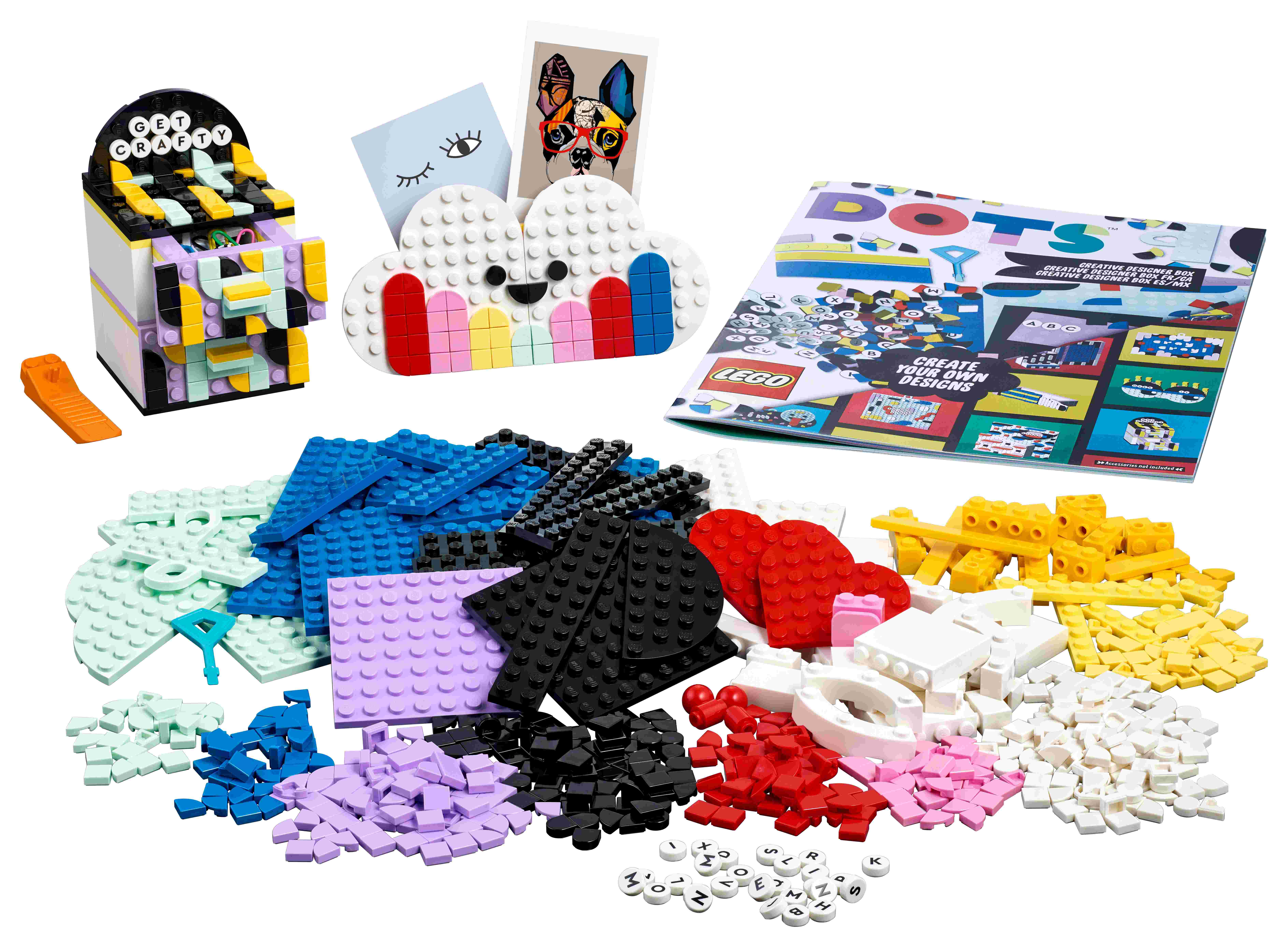 LEGO 41938 DOTS Ultimatives Designer-Set, mit Stiftehalter und Organizer