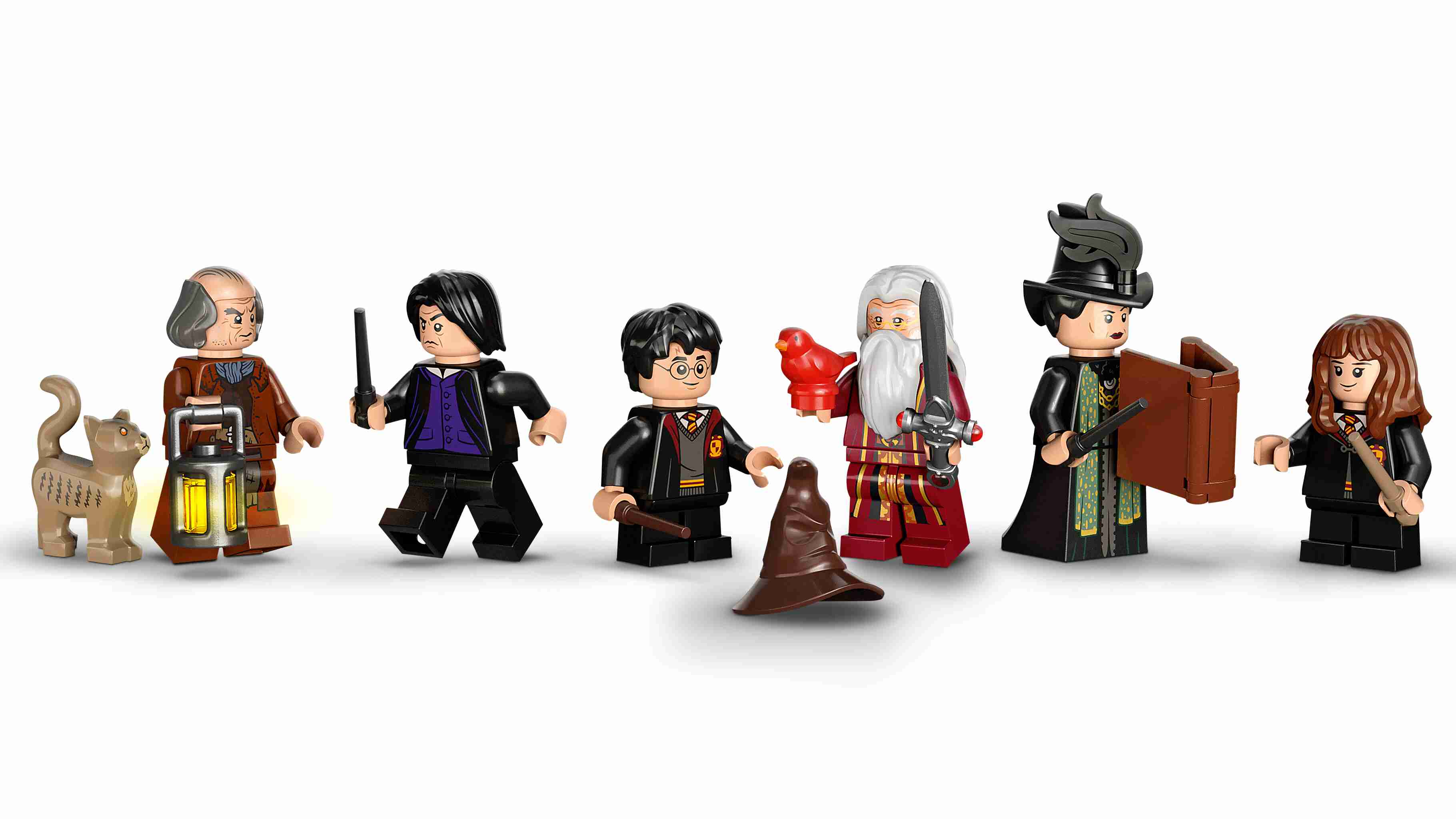 LEGO 76402 Harry Potter Hogwarts: Dumbledores Büro mit 4 Etagen, 6 Minifiguren