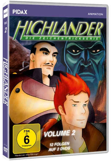 Highlander - Die Zeichentrickserie - Die komplette kultige Abenteuerserie