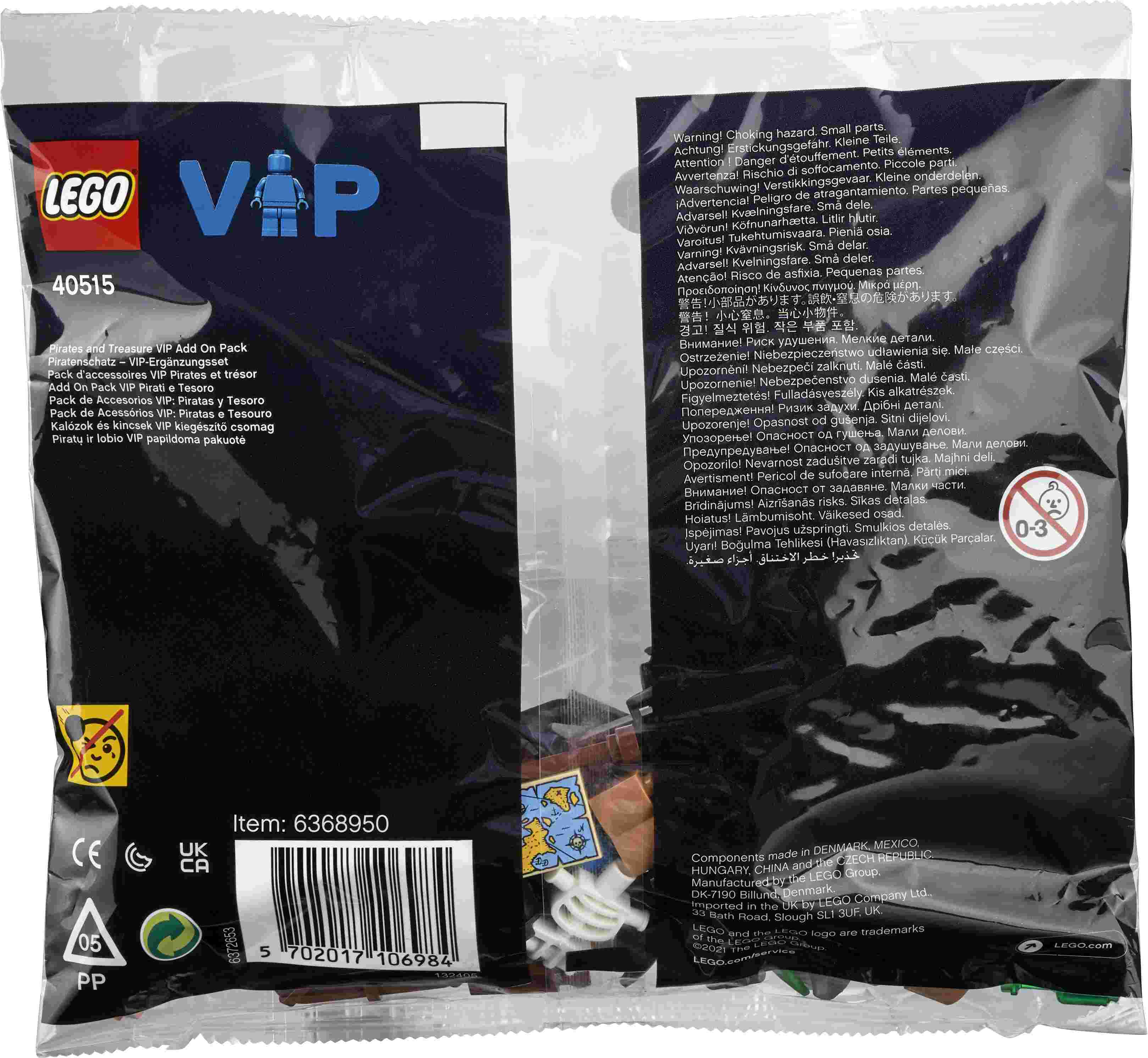 LEGO® 40515 - Piratenschatz – VIP-Ergänzungsset