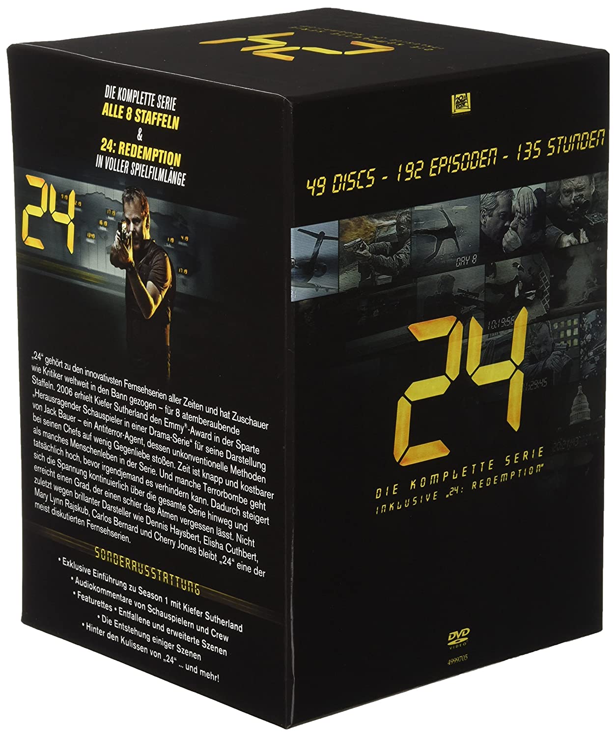 24: Complete Collection Serie + 24: Redemption Film