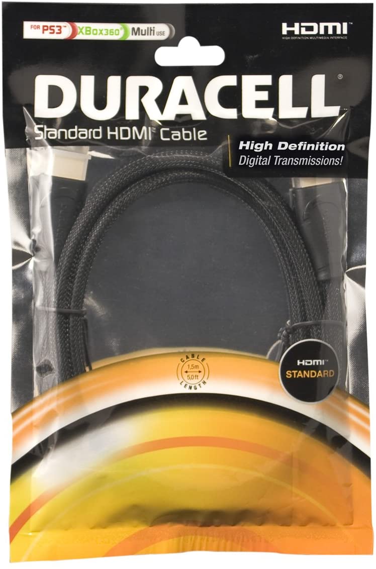 Duracell 3D HDMI Kabel 1,4m, 2-Power U8012DU