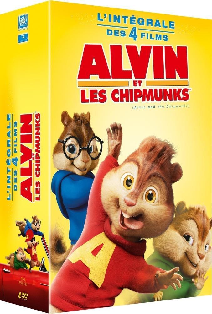 Alvin et Les Chipmunks-L'intégrale des 4 Films