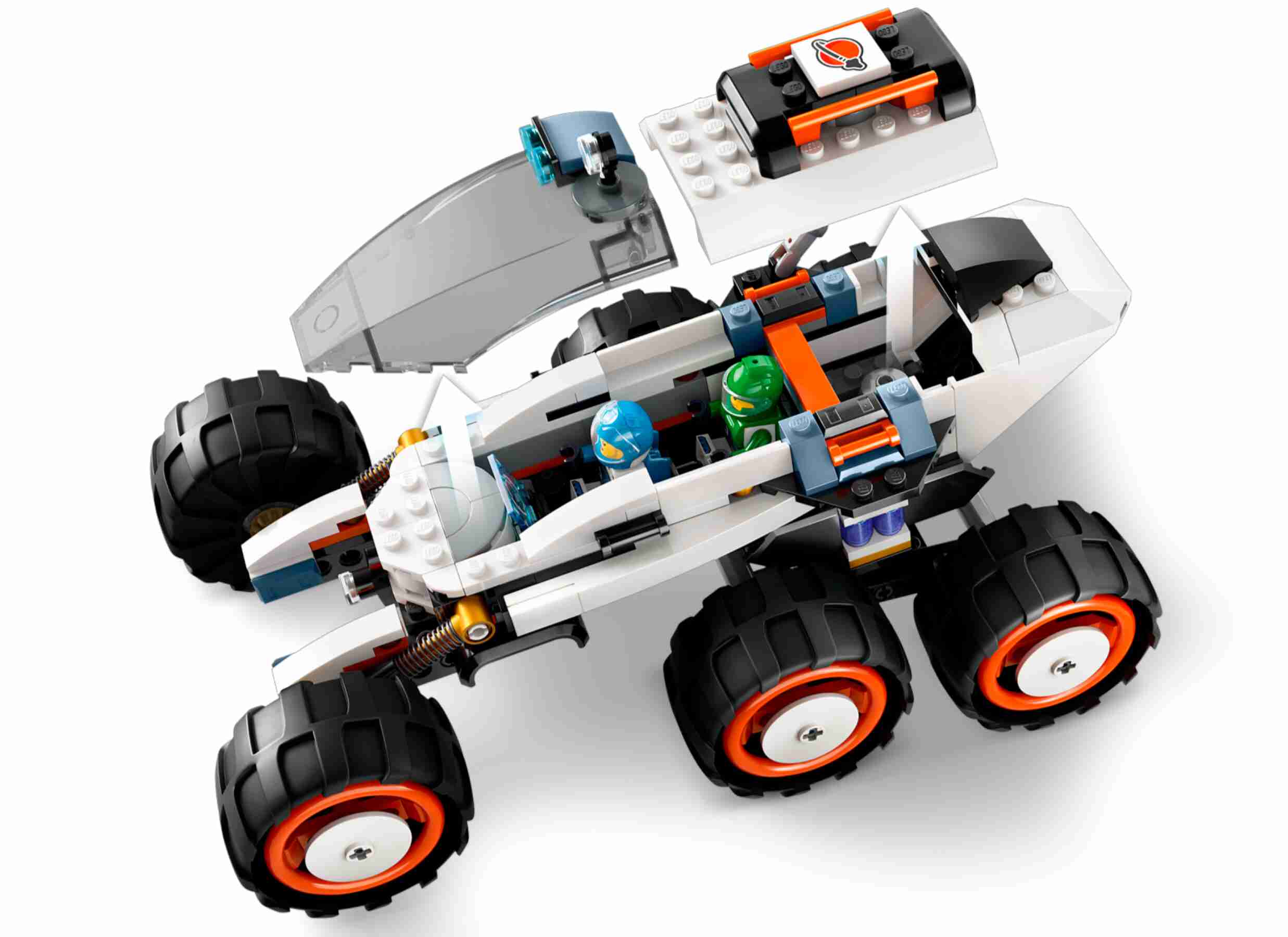 LEGO 60431 City Weltraum-Rover mit Außerirdischen, 2 Weltraumcrew-Minifiguren