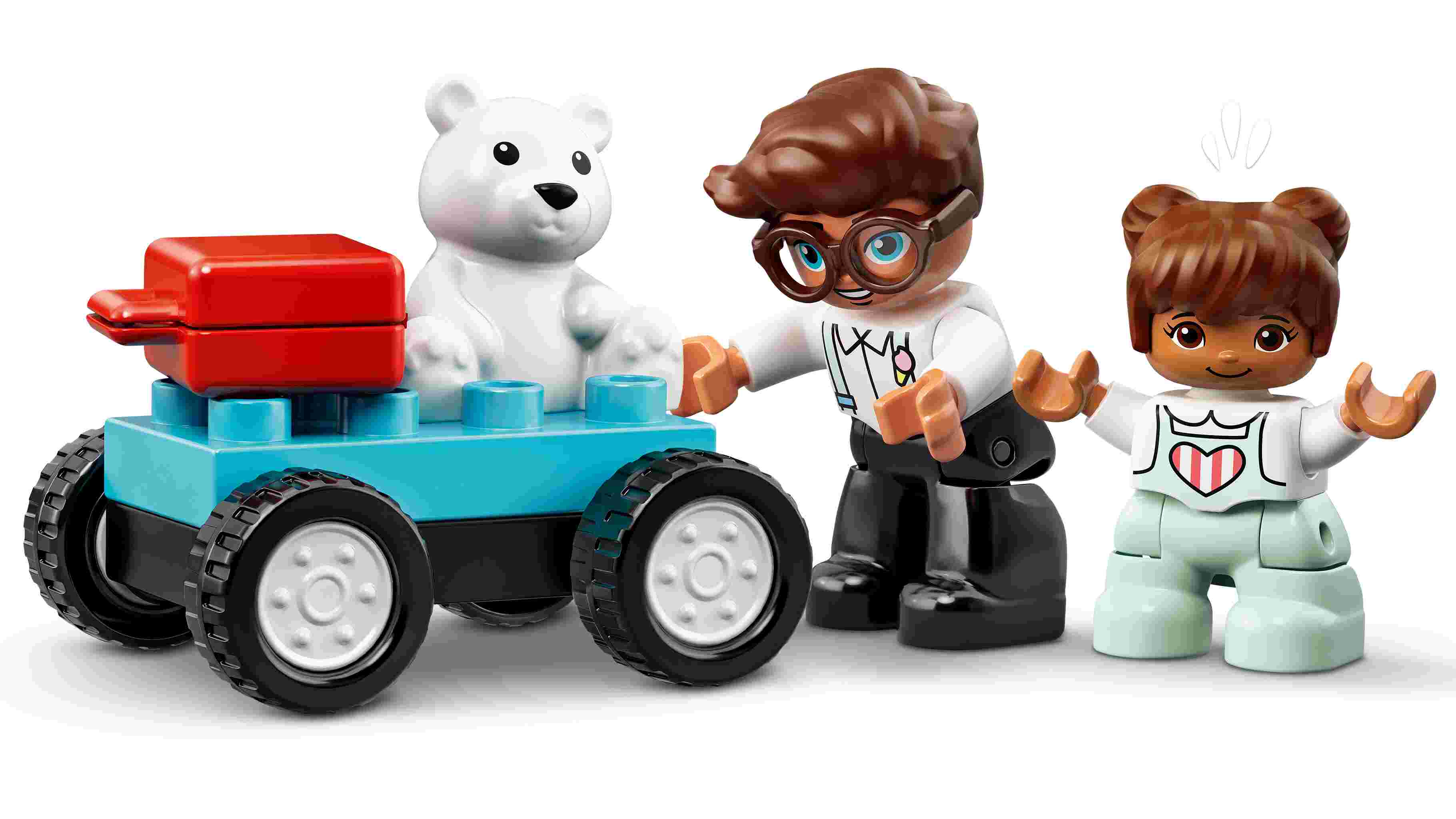 LEGO 10961 DUPLO Flugzeug und Flughafen Spielzeug Set für ab 2 Jahren