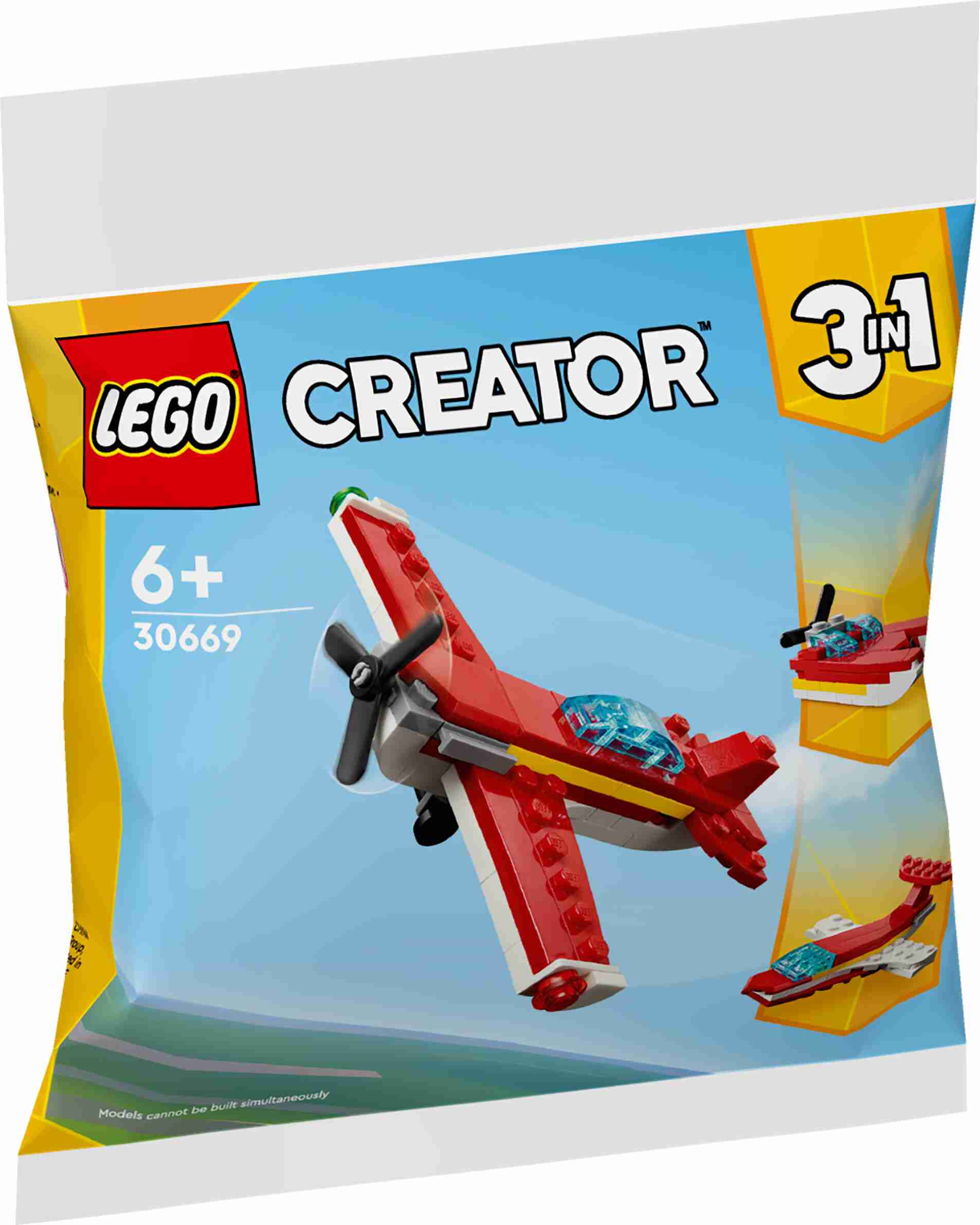 LEGO 30669 Creator Legendärer roter Flieger