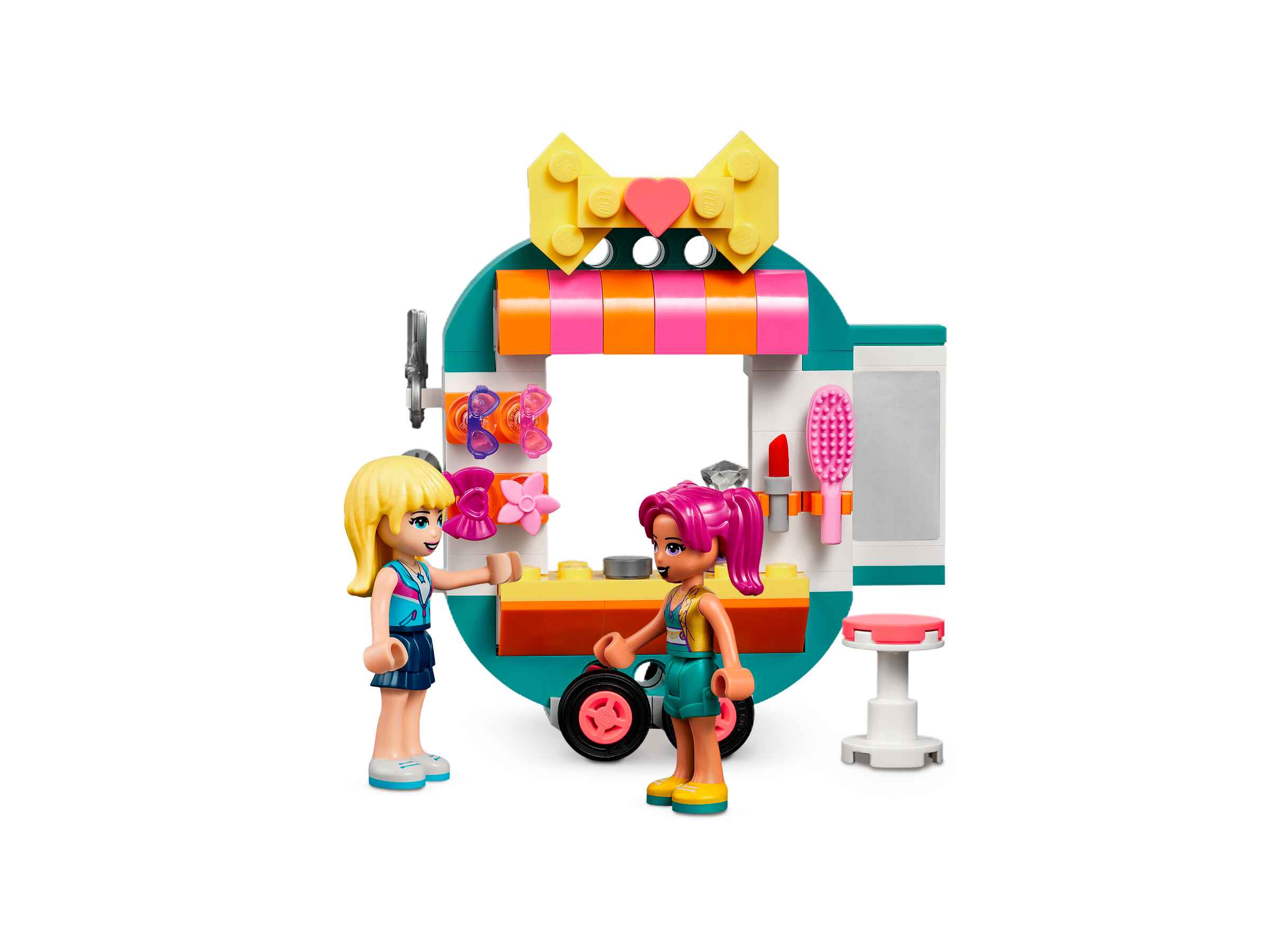 LEGO 41719 Friends Mobile Modeboutique mit Stephanie und Camila