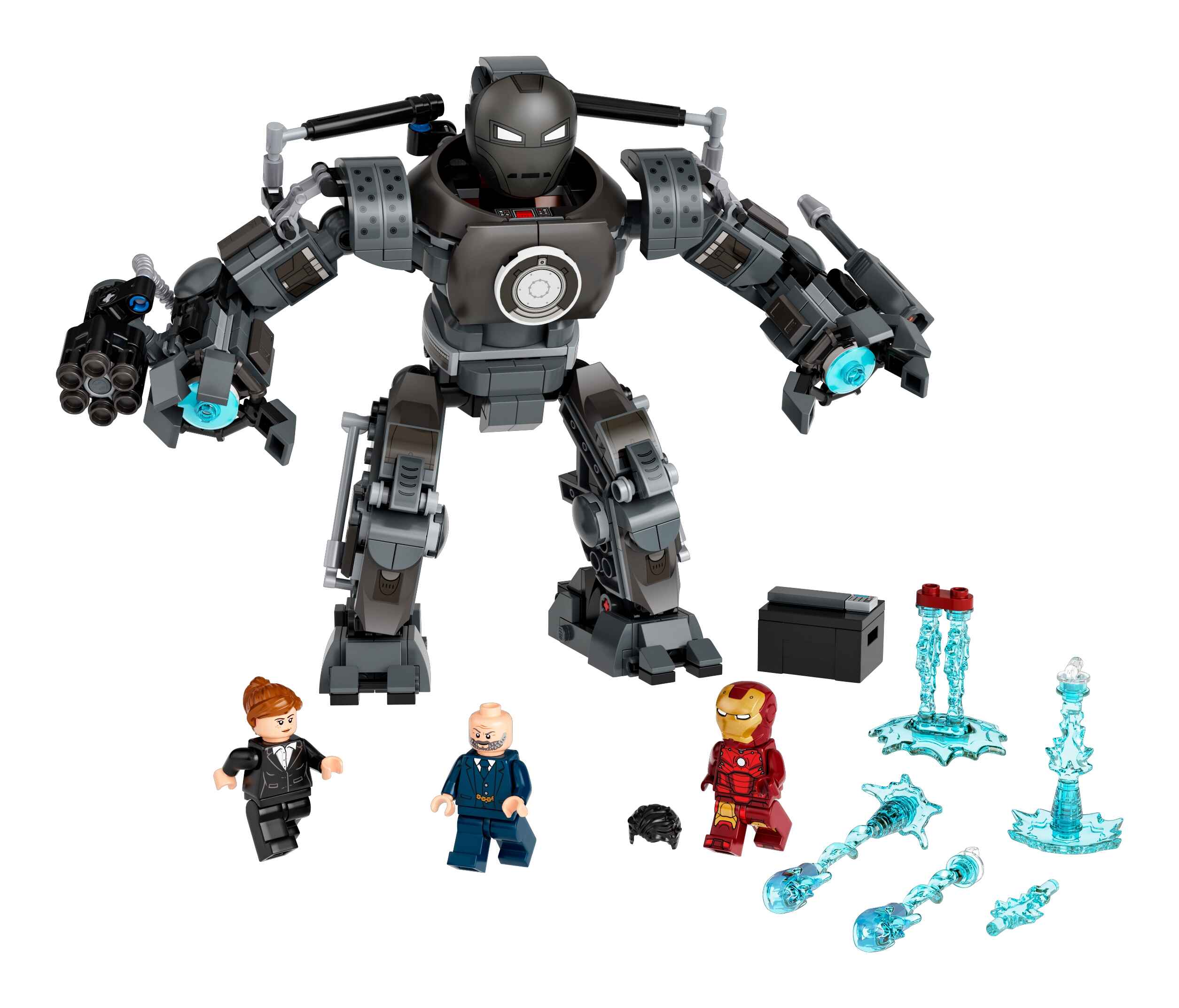 LEGO 76190 Marvel Super Heroes Iron Man und das Chaos durch Iron Monger