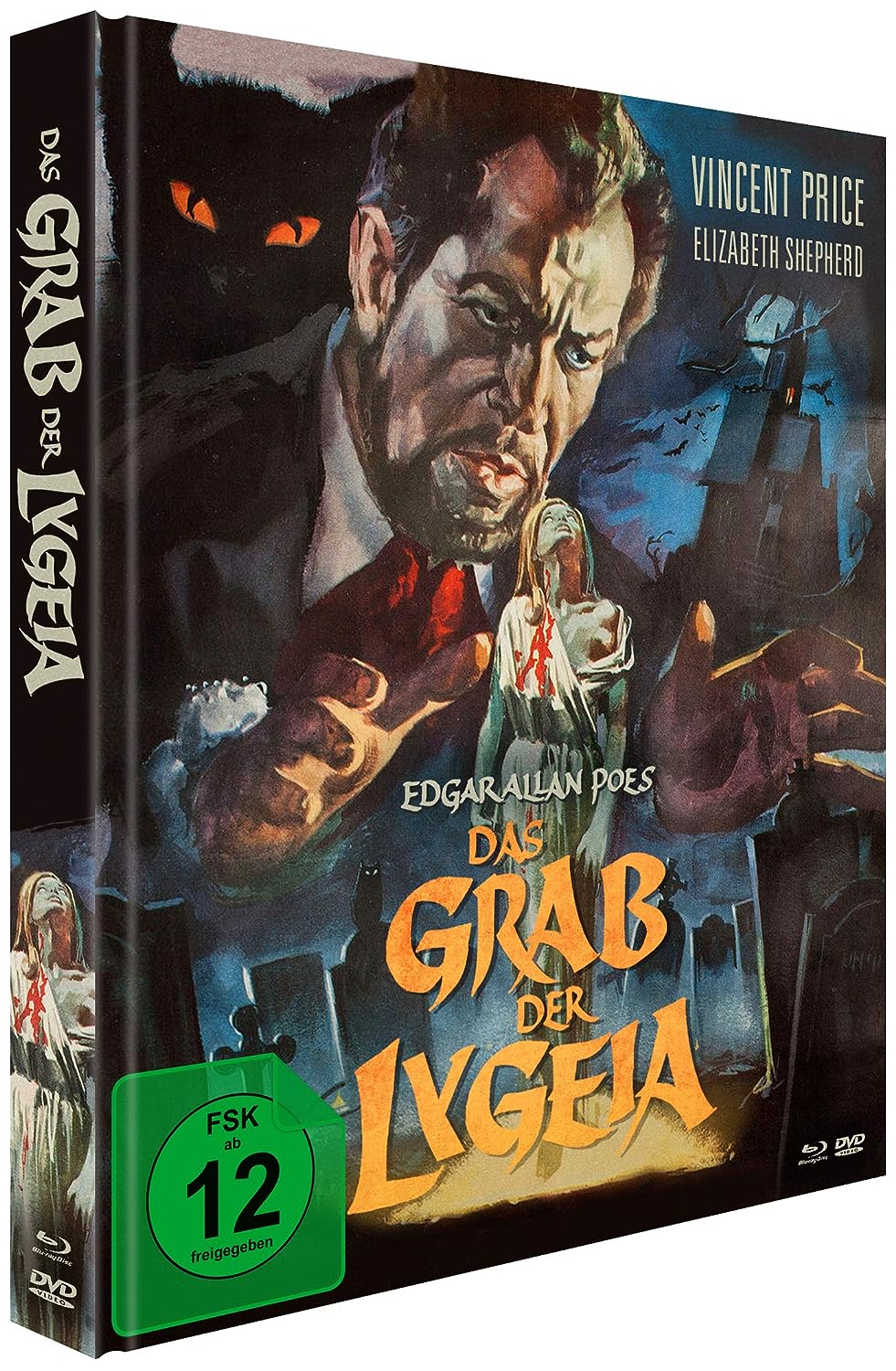Das Grab der Lygeia - Mediabook, Blu-ray + DVD - Version B