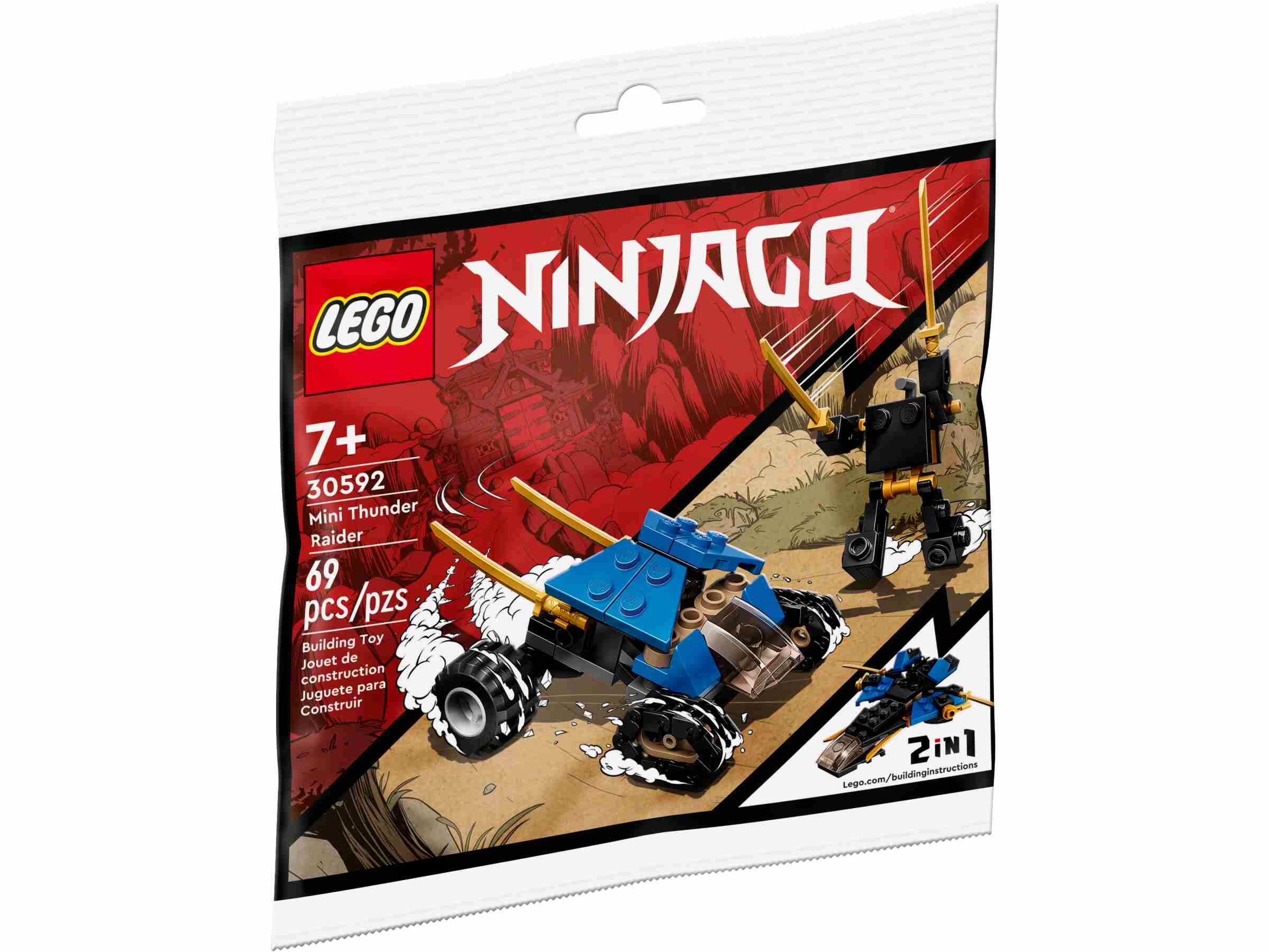 LEGO 30592 NINJAGO - Mini Donnerjäger