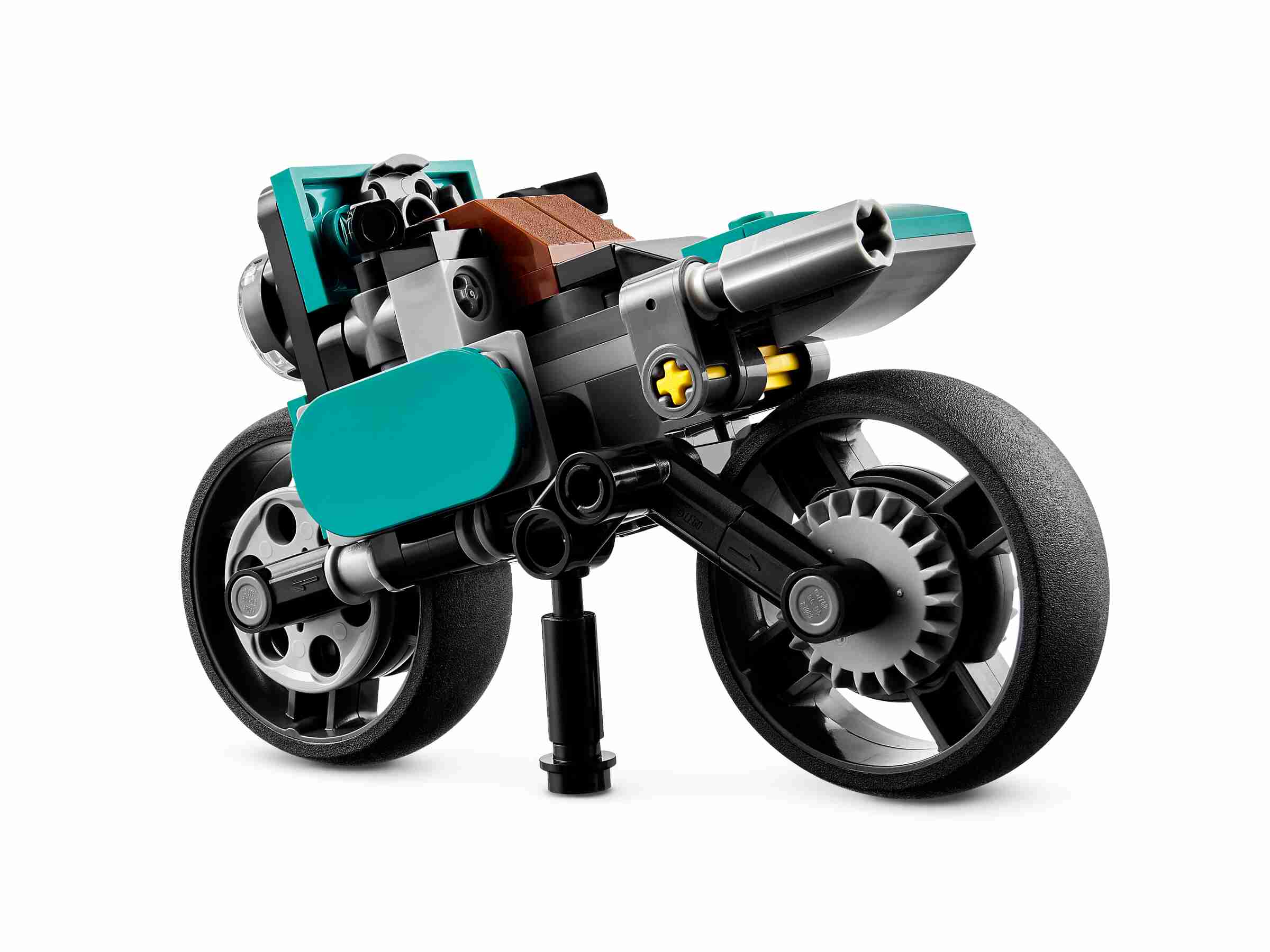 LEGO 31135 Creator 3-in-1 Oldtimer Motorrad, Straßenmaschine, Top Fuel Dragster