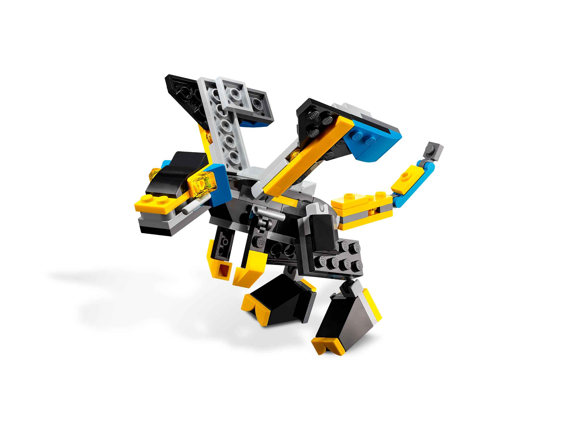 LEGO 31124 Creator 3-in-1 Super-Mech, Drache oder Düsenflieger 