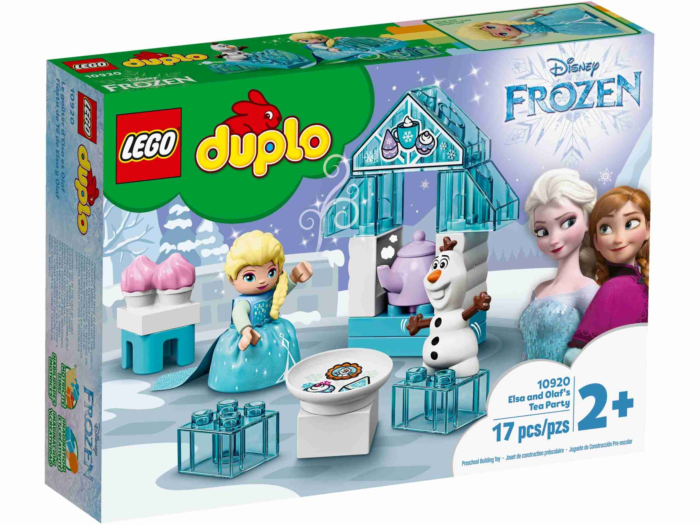 LEGO 10920 DUPLO Princess Frozen II Elsas und Olafs Eis-Café Spielset