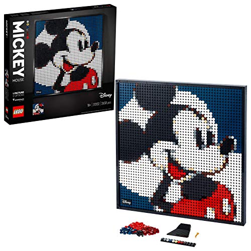 LEGO 31202 Art Disneys Mickey Mouse Set, Poster, Wanddekoration Disney