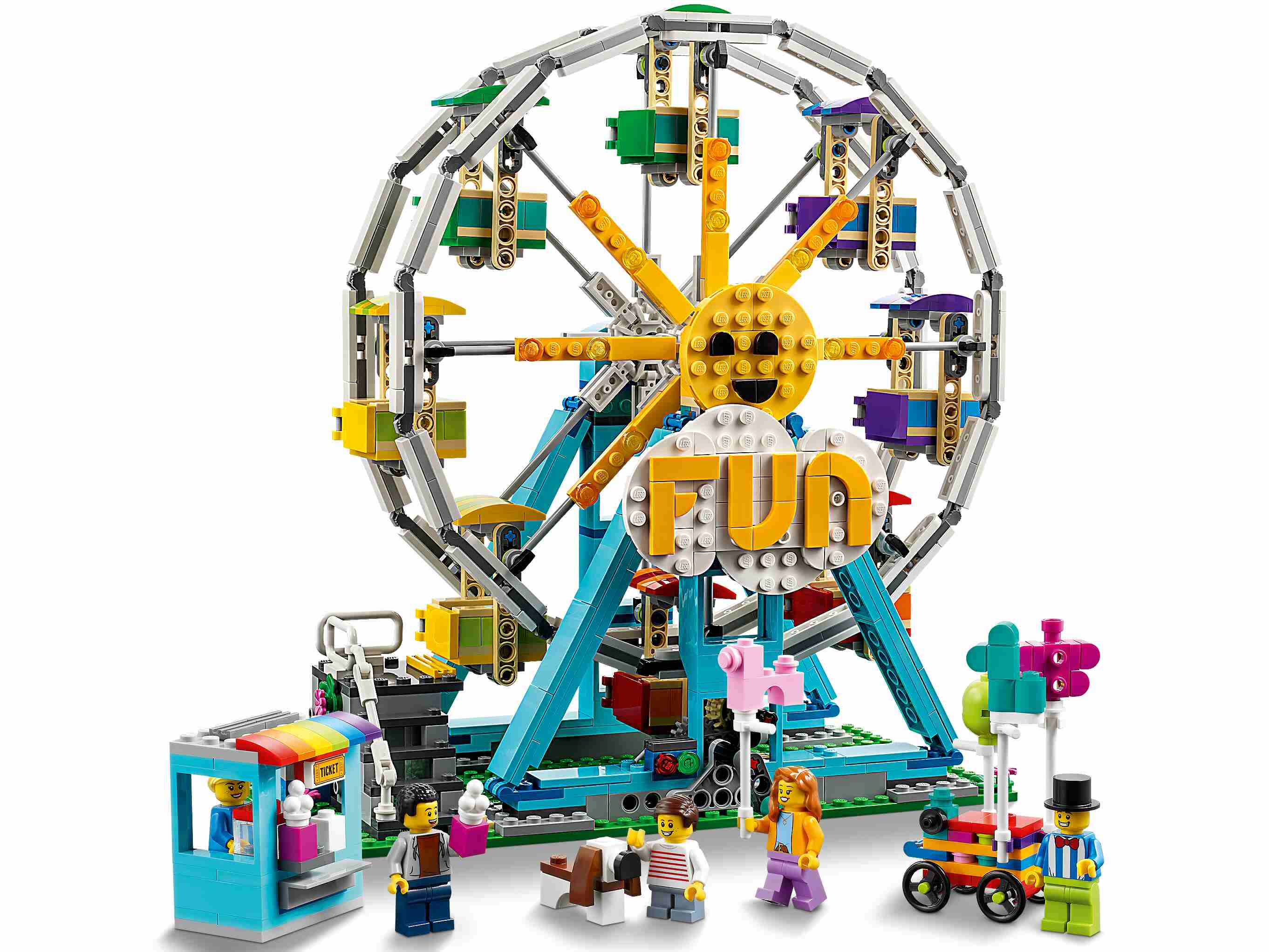 LEGO 31119 Creator Riesenrad Konstruktionsspielzeug, Freizeitpark