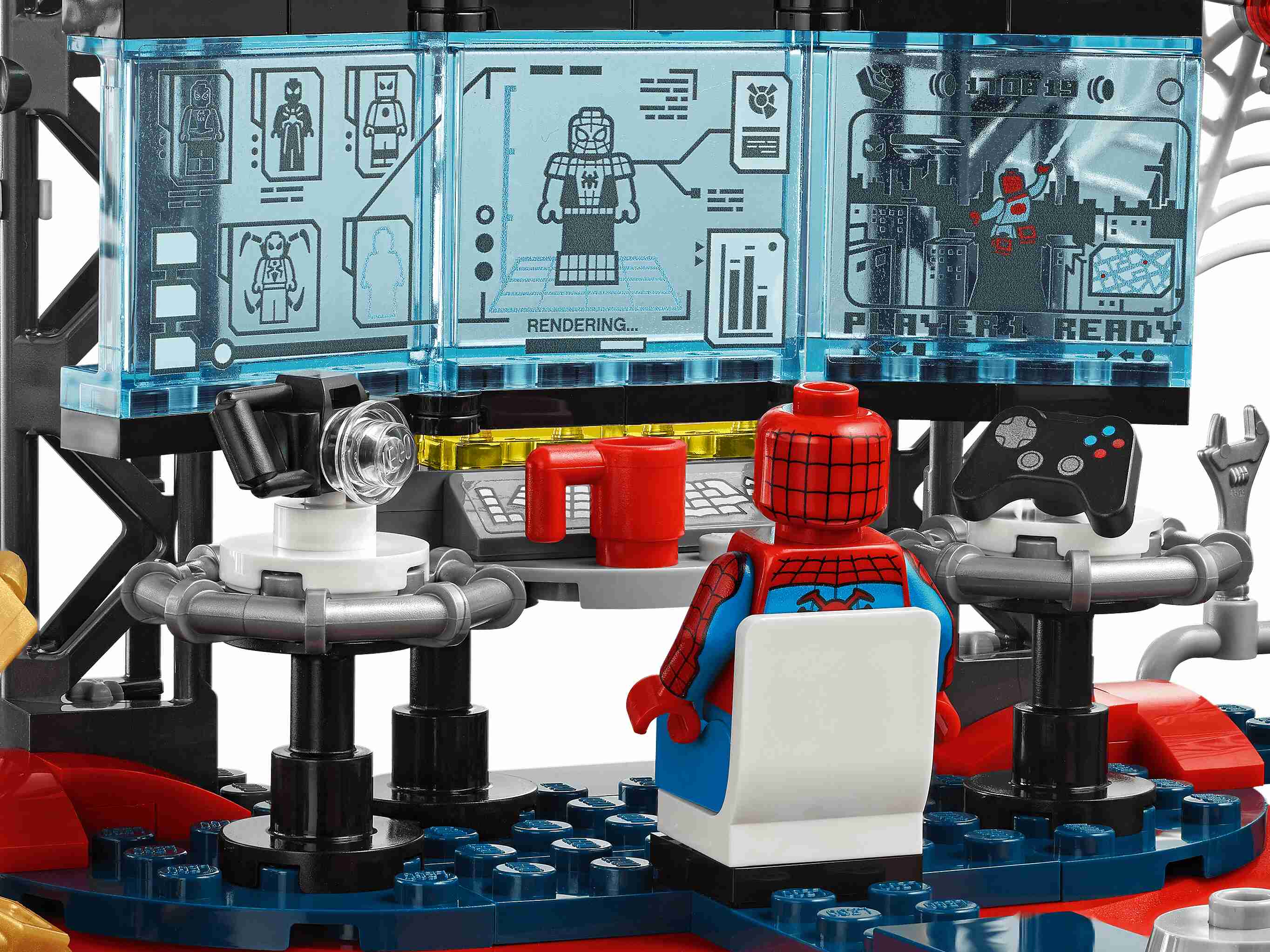 LEGO 76175 Marvel Angriff auf Spider-Mans Versteck mit Green Goblin und Venom 