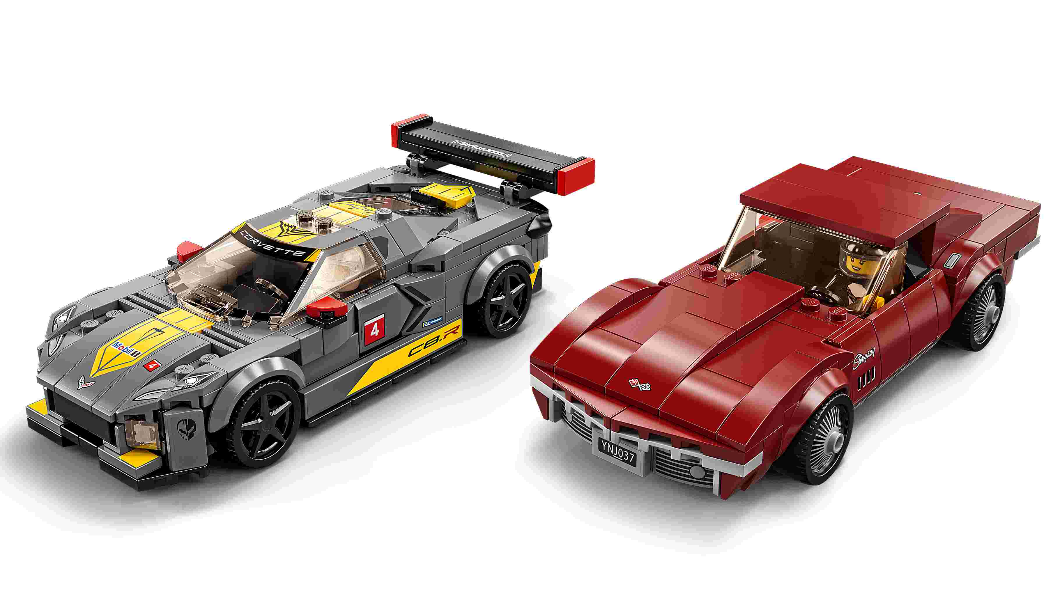 LEGO 76903 Speed Champions Chevrolet Corvette C8.R & 1968 Chevrolet Corvette