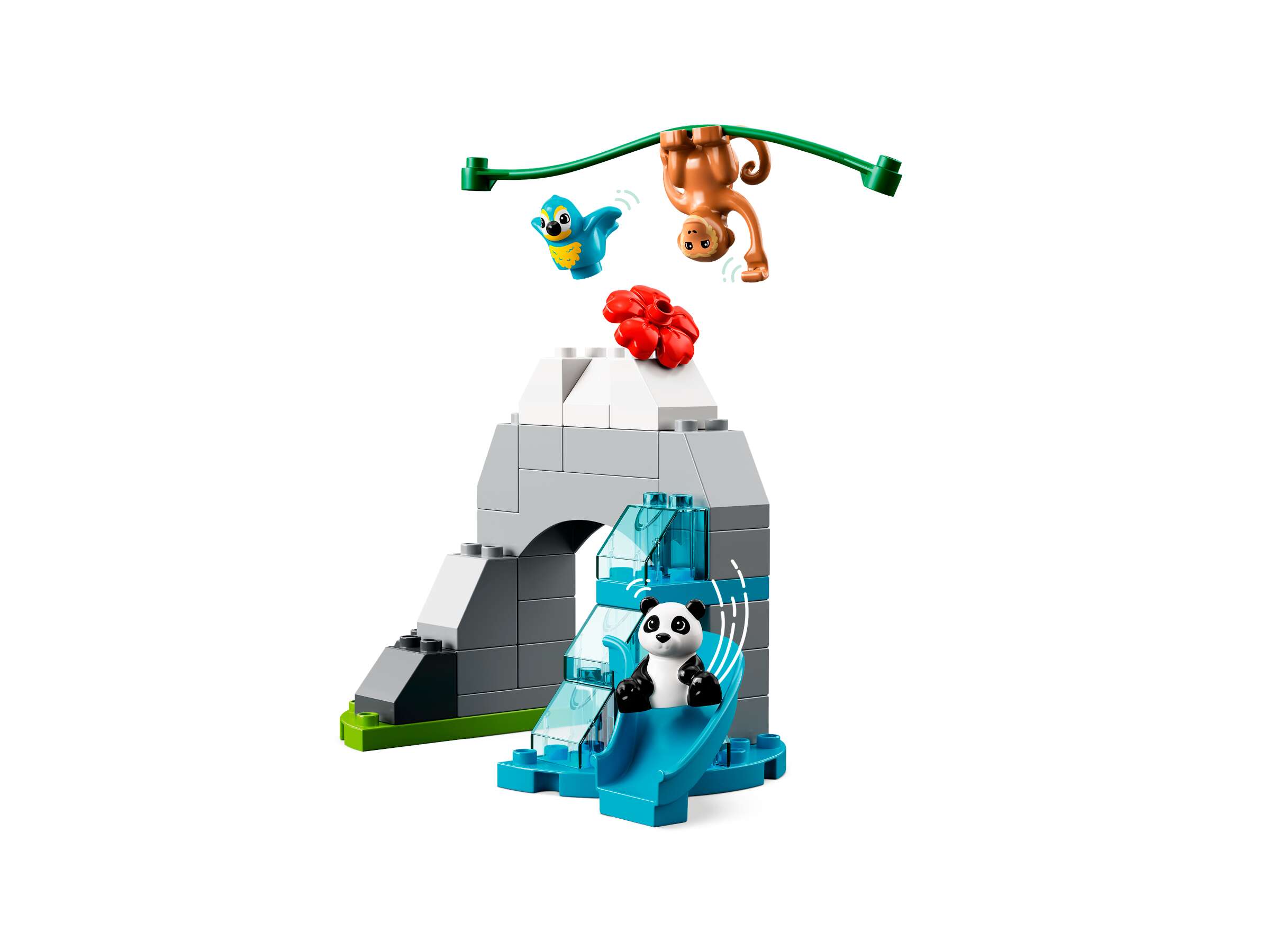 LEGO 10974 DUPLO Wilde Tiere Asiens Spielzeug-Set mit Sound