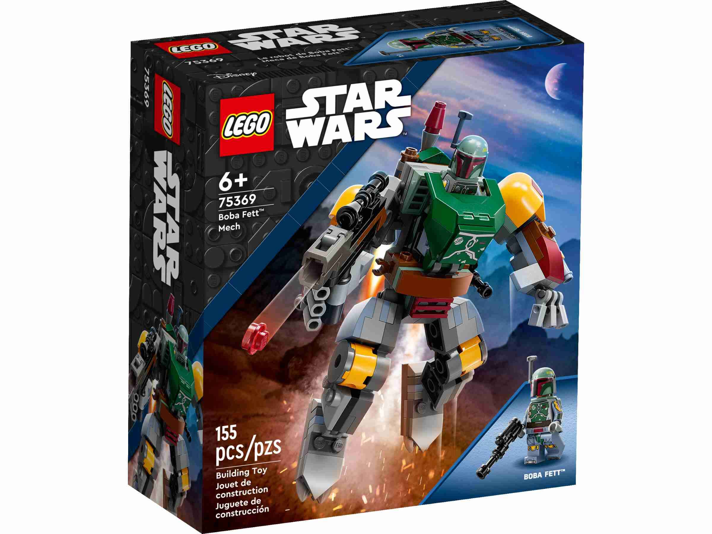 LEGO 75369 Star Wars Boba Fett Mech, Boba Fett Minifigur