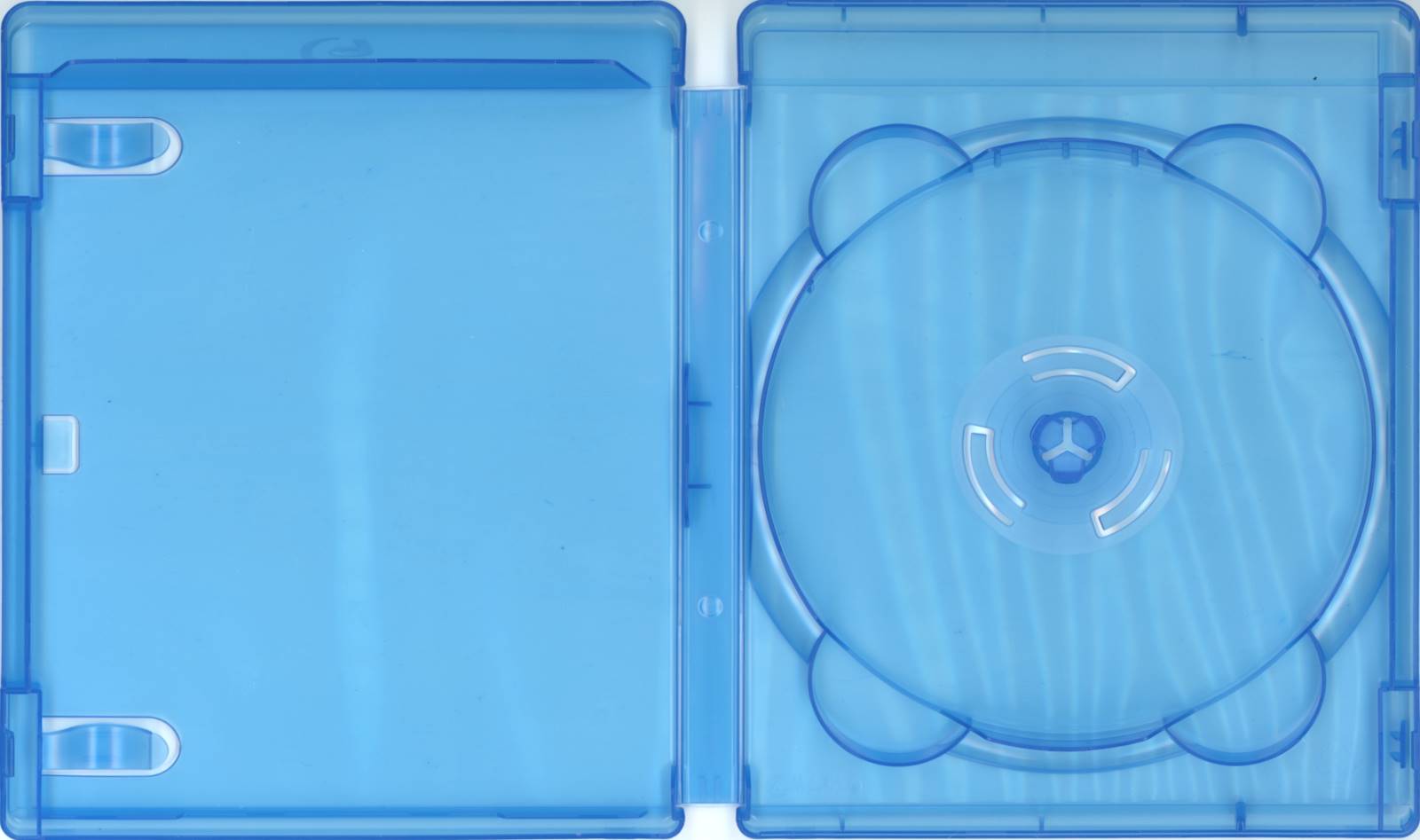 Blu-ray Box, Hülle, Leerhülle, 5-fach,  170 x 135 x 14 mm, blau