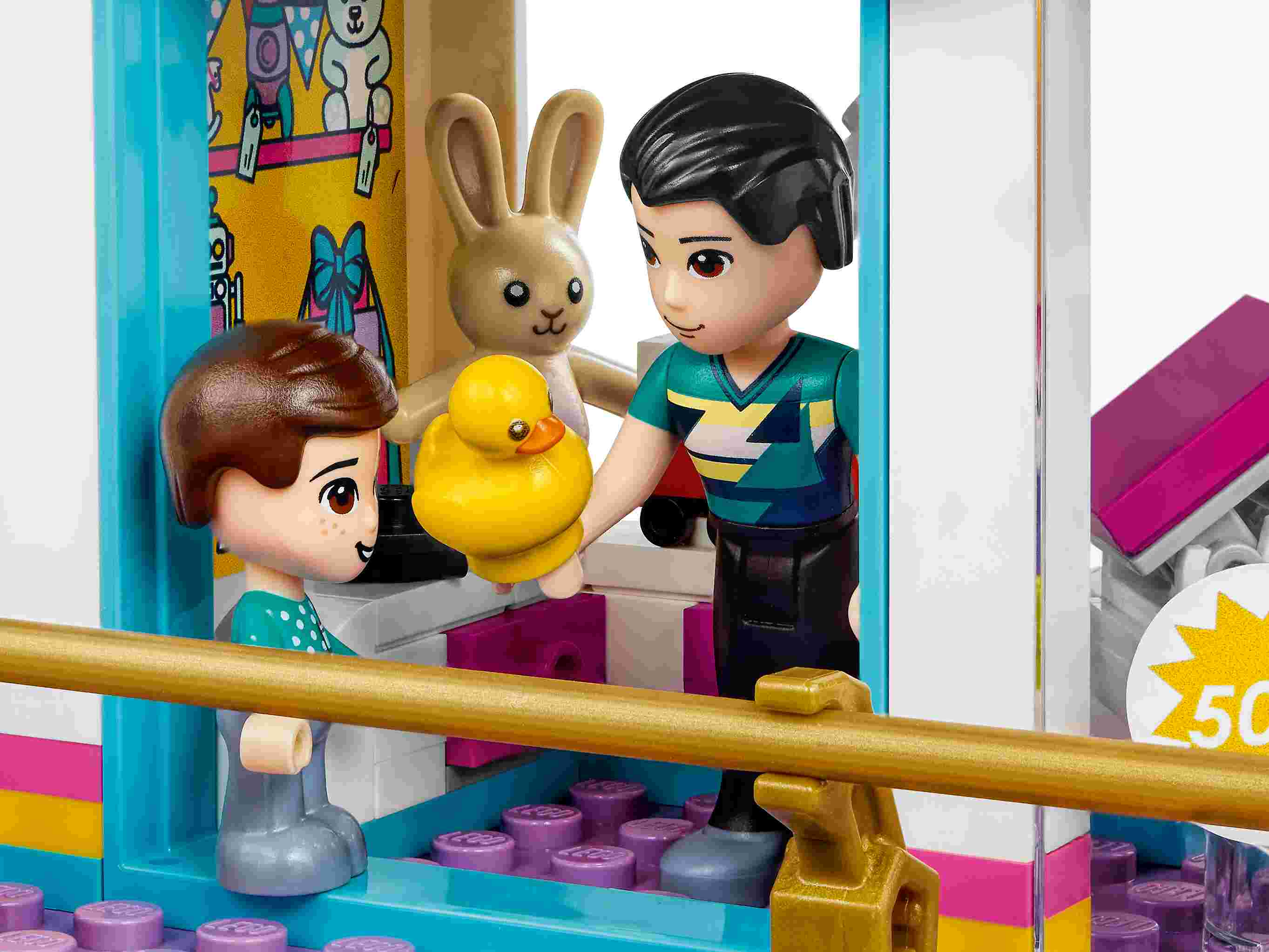 LEGO 41450 Friends Heartlake City Kaufhaus mit 5 Geschäften und 6 Figuren