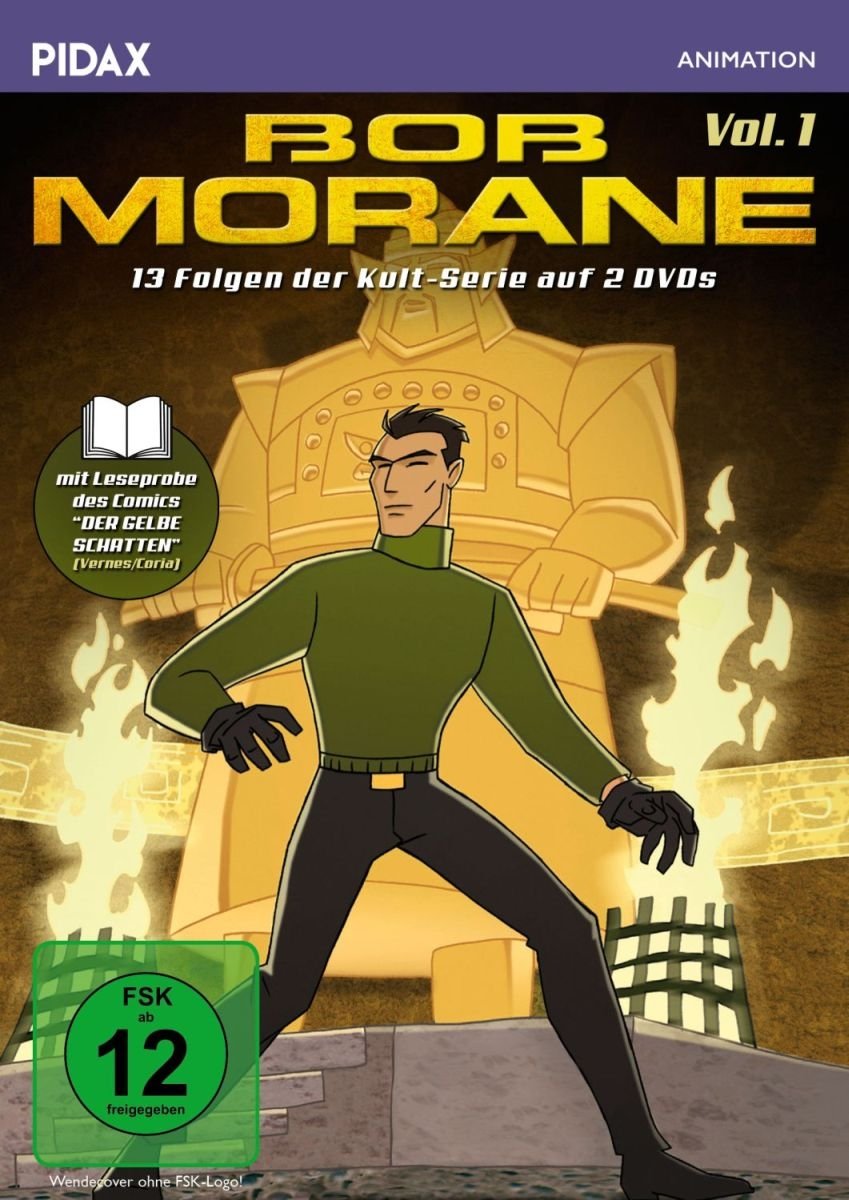 Bob Morane Vol.1, Kultserie mit 13 Folgen + Booklet