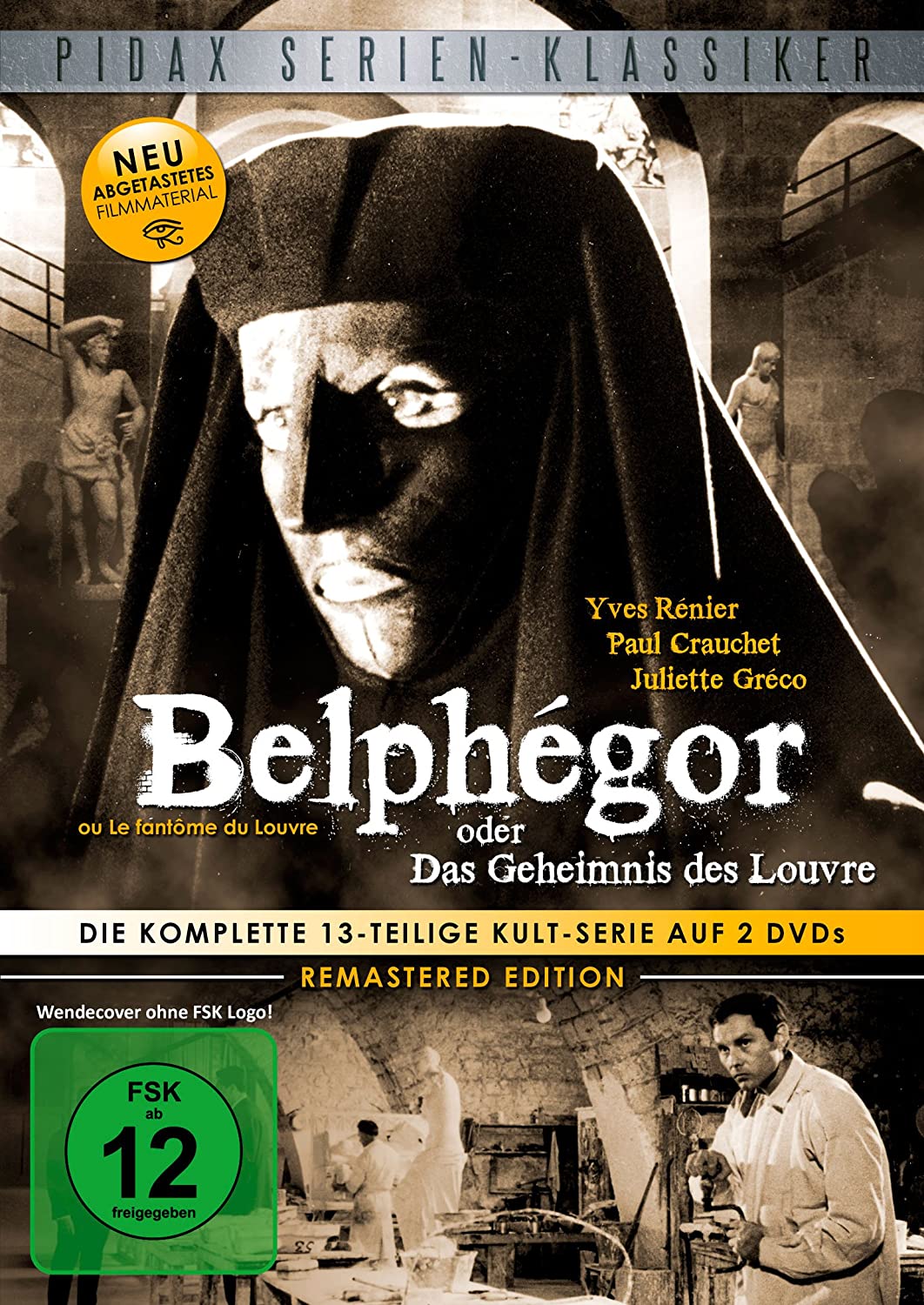 Belphégor oder Das Geheimnis des Louvre - 13-teilige Kult-Serie